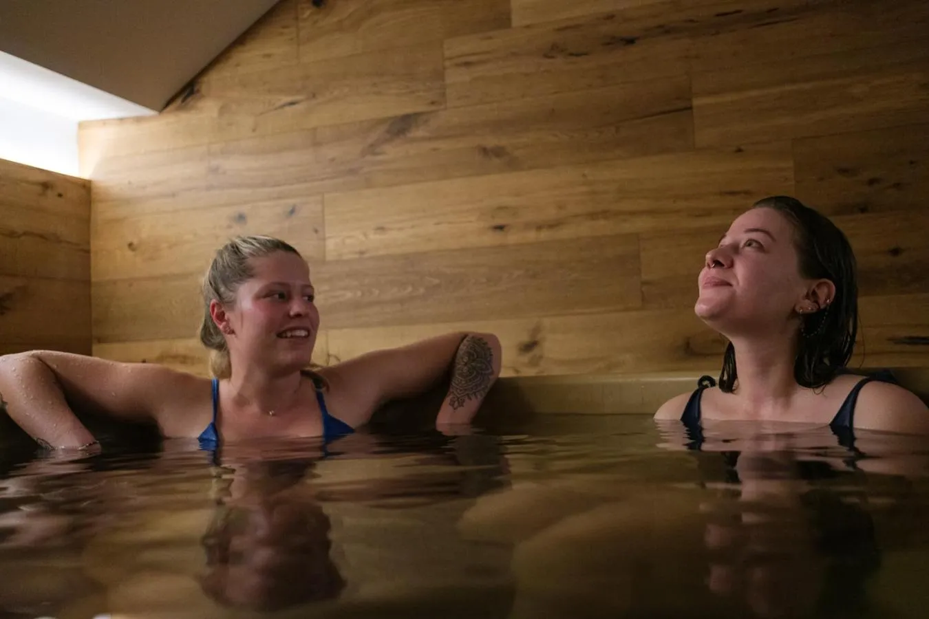 Sauna in Lake Hotel La Pieve