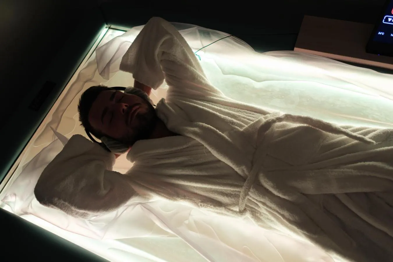 Sauna in Lake Hotel La Pieve