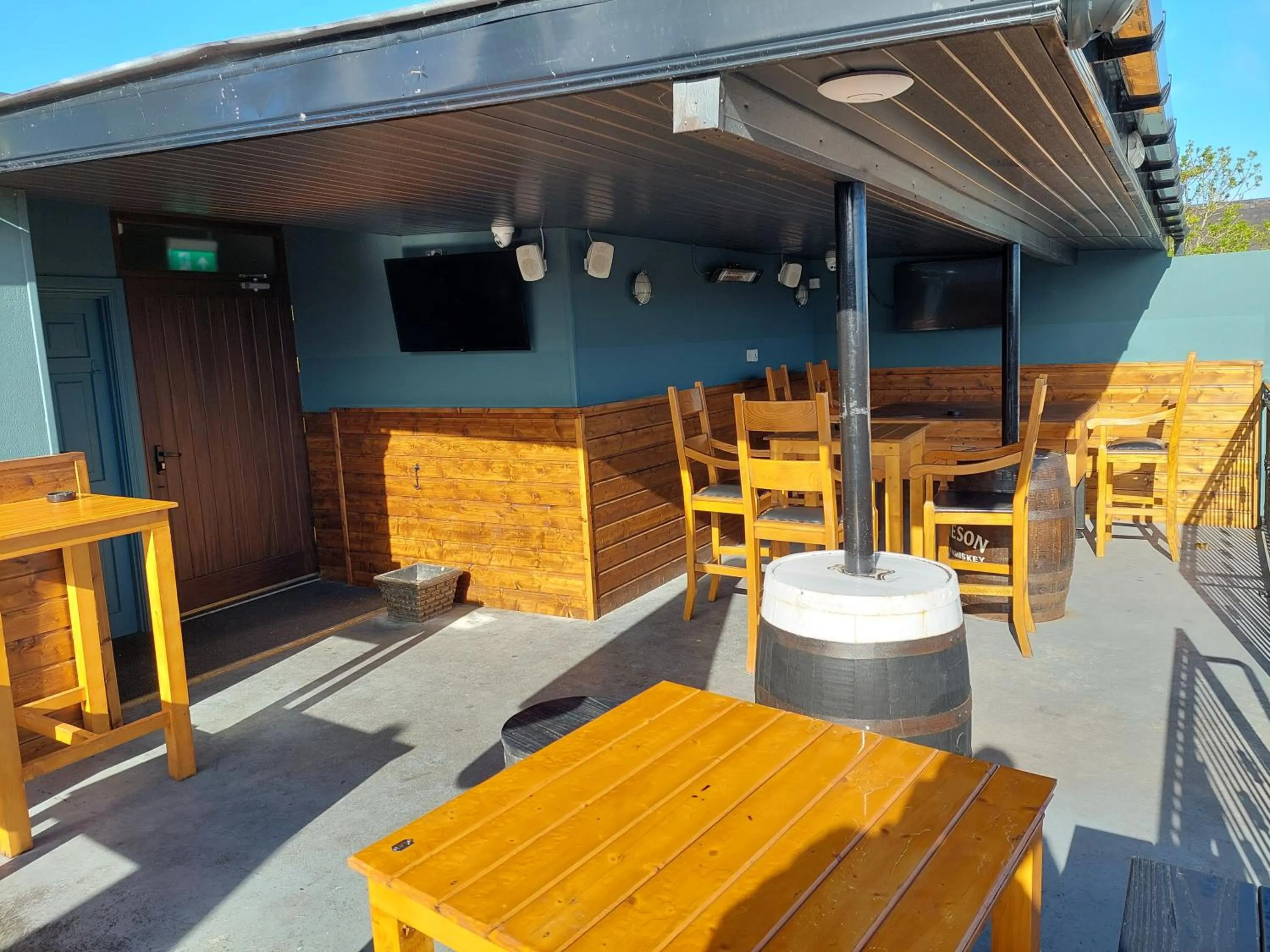 Seating area in Joyce's Carndonagh Inishowen