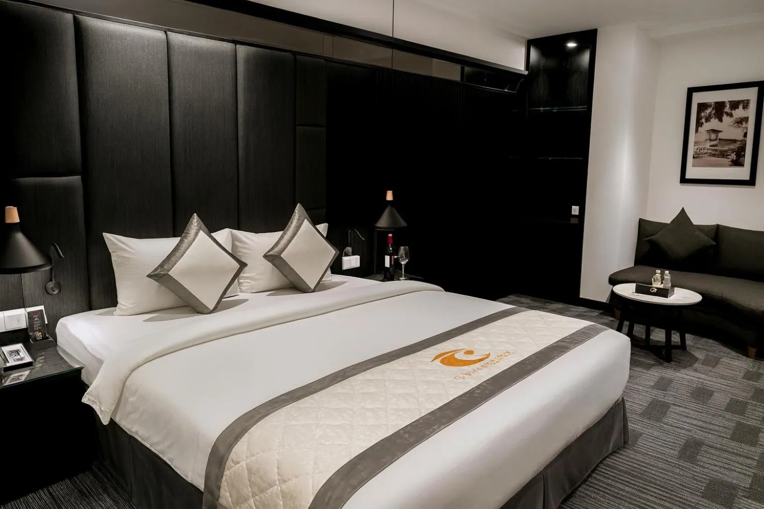 Bed in Tuong Vi Corner Hotel