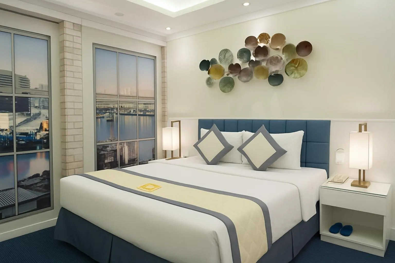 Bed in Tuong Vi Corner Hotel