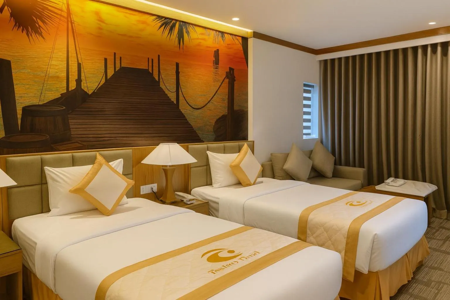 Bed in Tuong Vi Corner Hotel