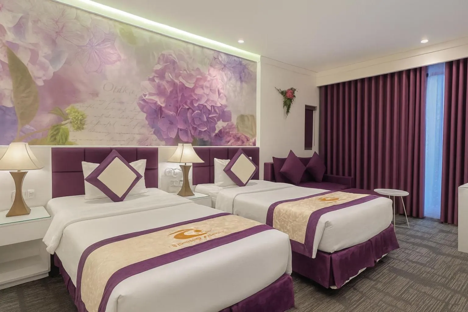 Bed in Tuong Vi Corner Hotel