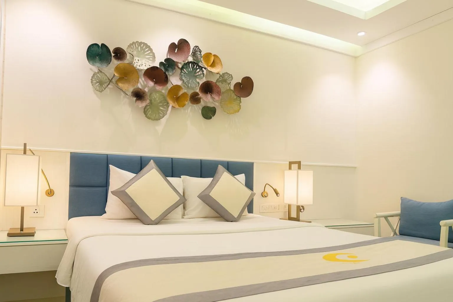 Bed in Tuong Vi Corner Hotel