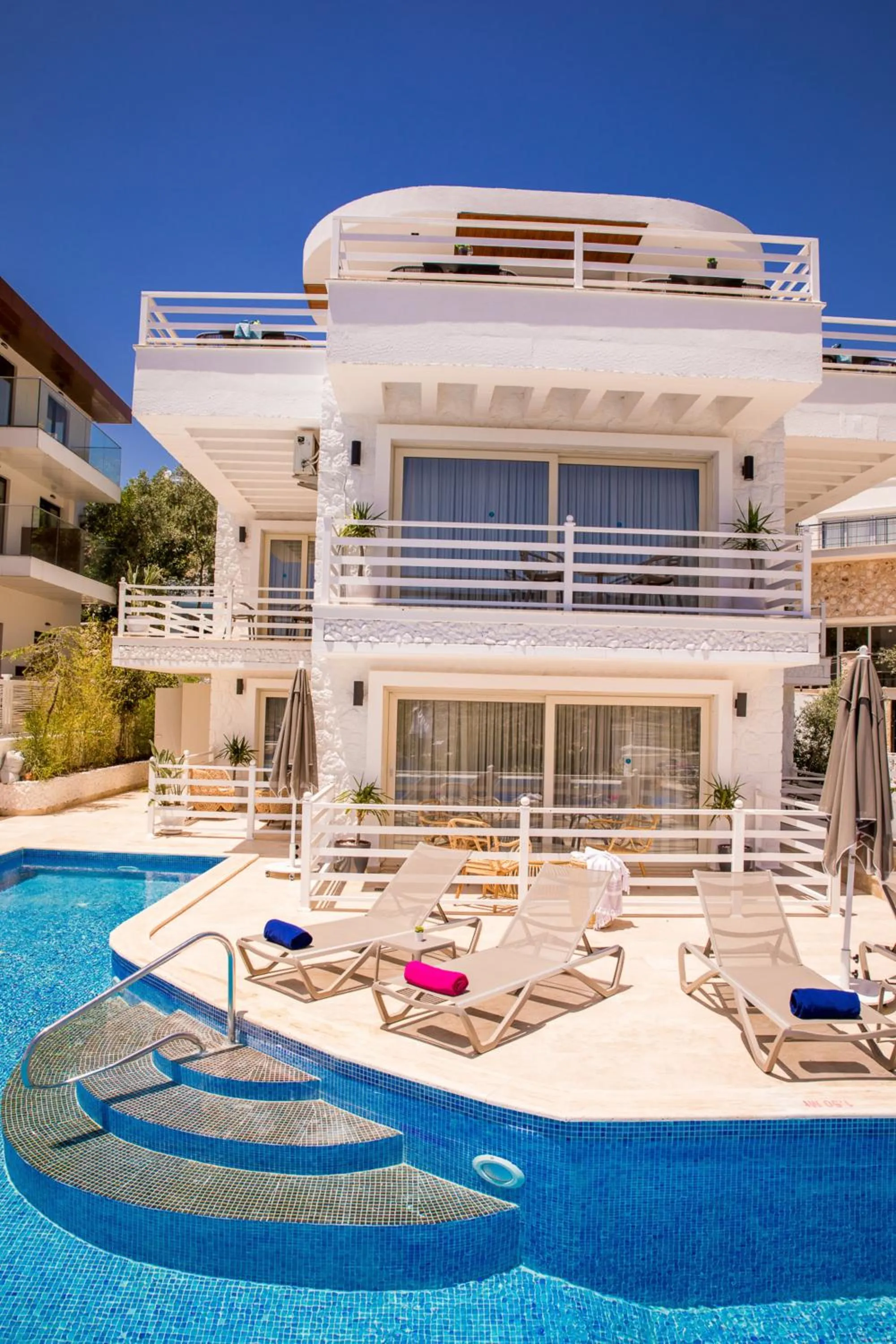 Property building in Kalkan Saray Suites Hotel