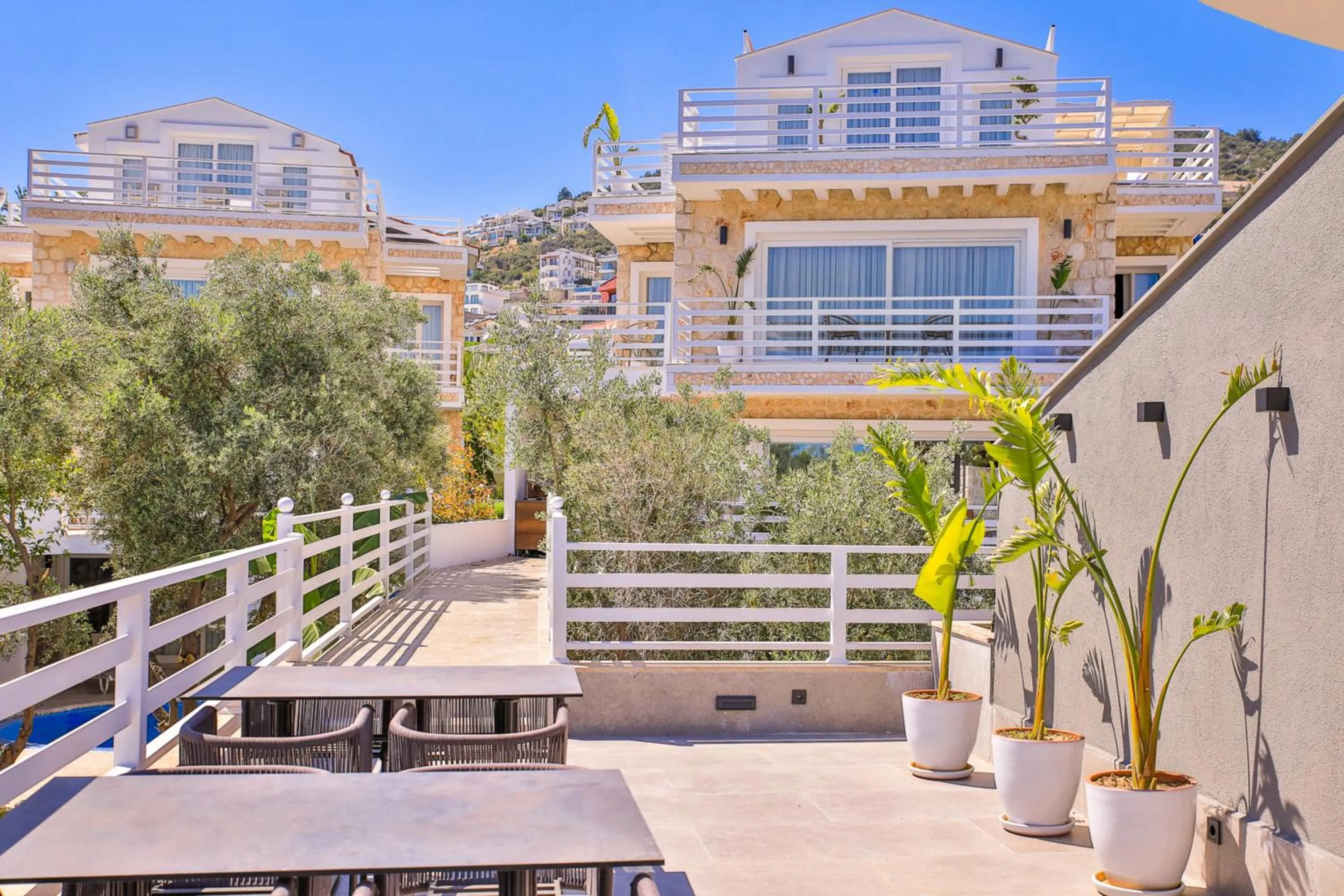 Property building in Kalkan Saray Suites Hotel