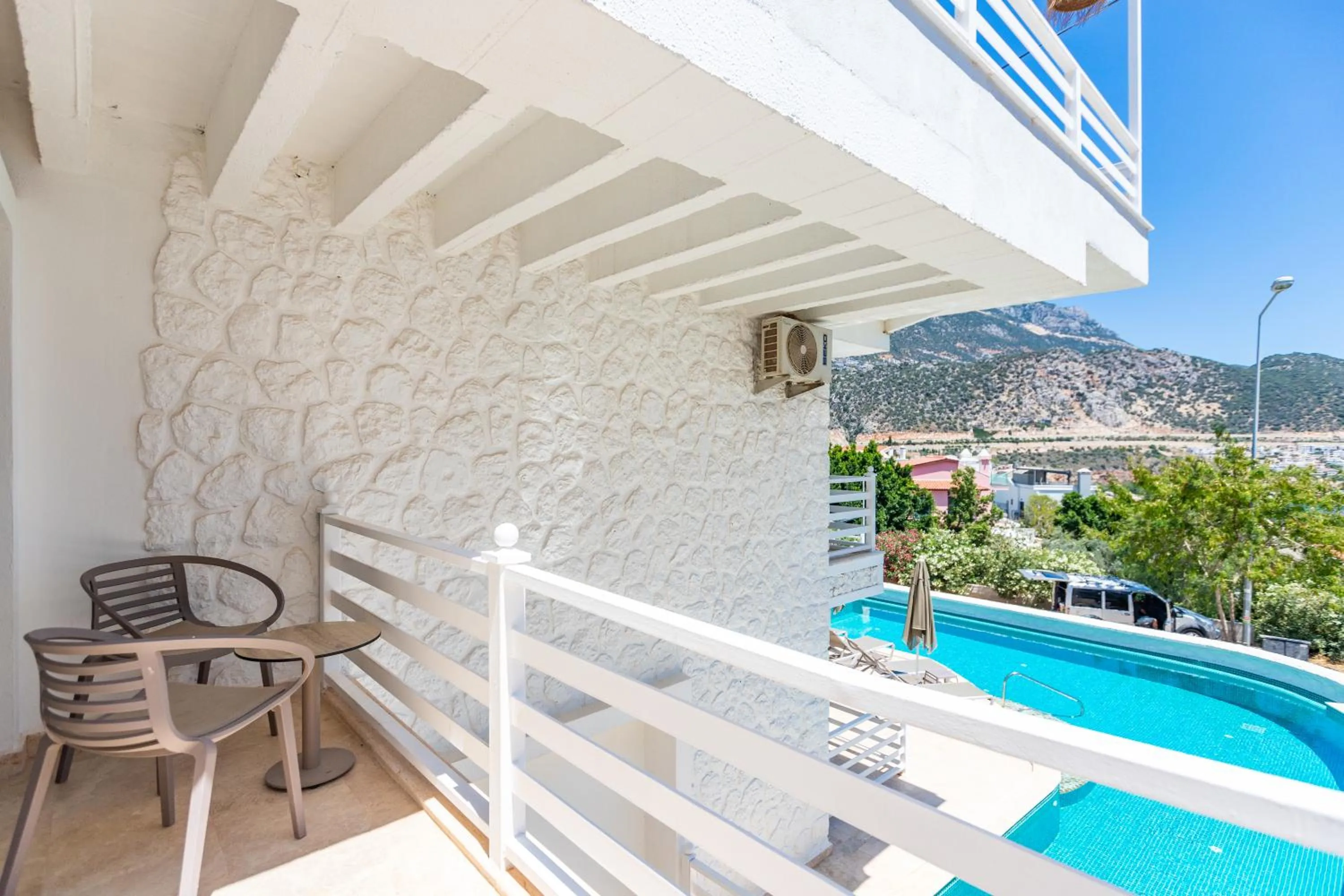 Balcony/Terrace in Kalkan Saray Suites Hotel