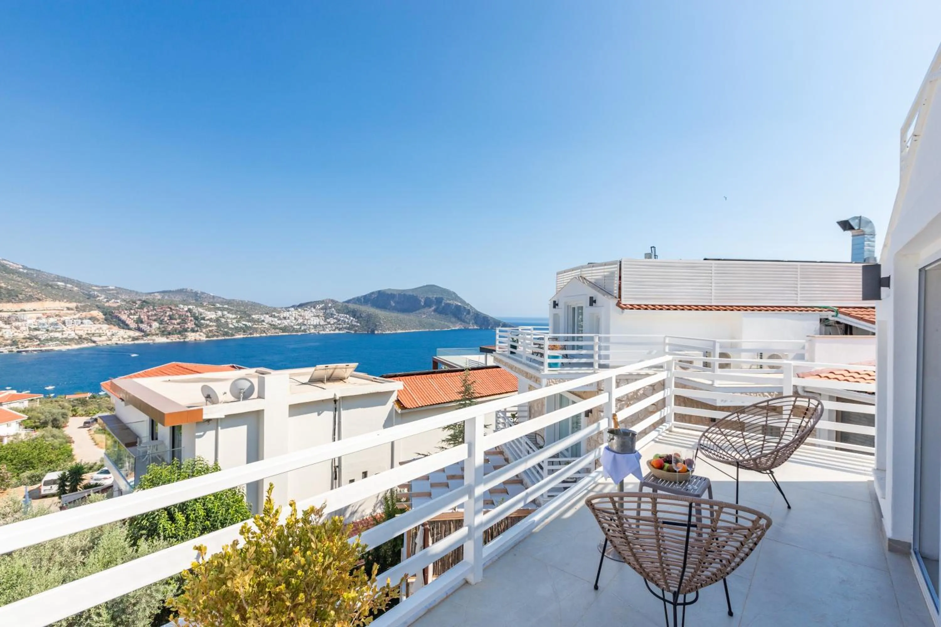 Balcony/Terrace in Kalkan Saray Suites Hotel