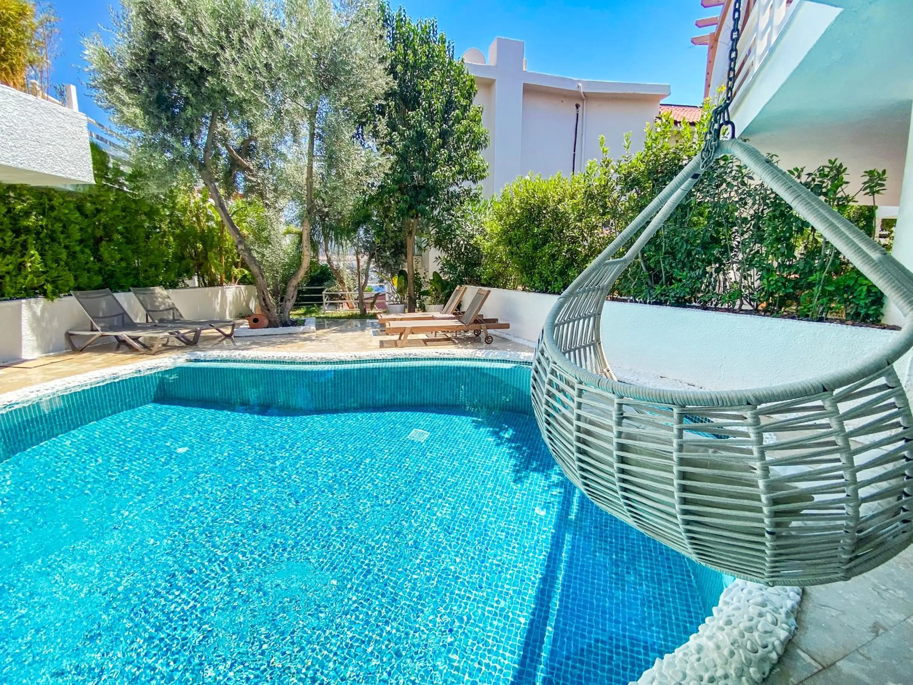 Swimming pool in Kalkan Saray Suites Hotel