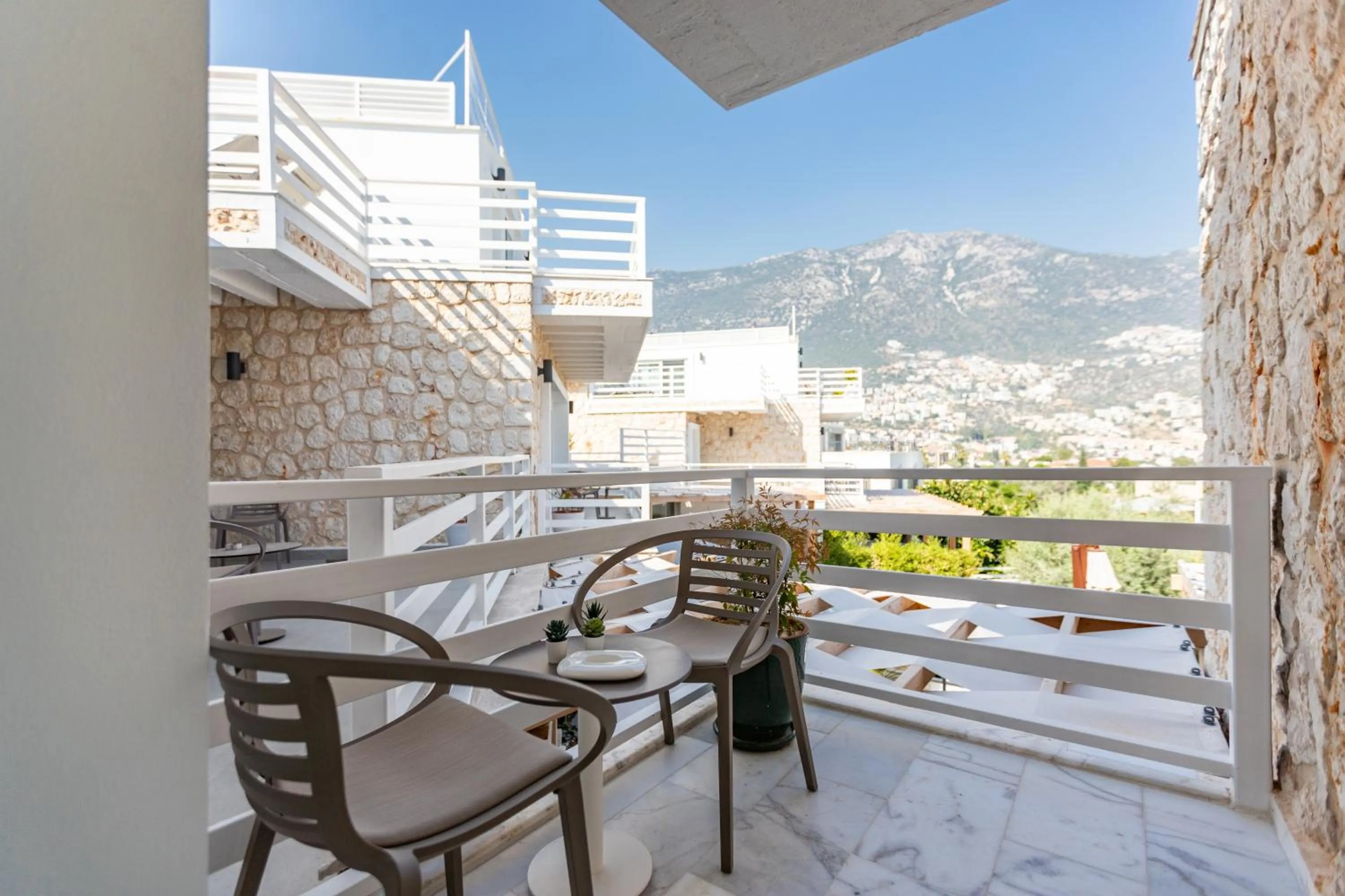 Balcony/Terrace in Kalkan Saray Suites Hotel