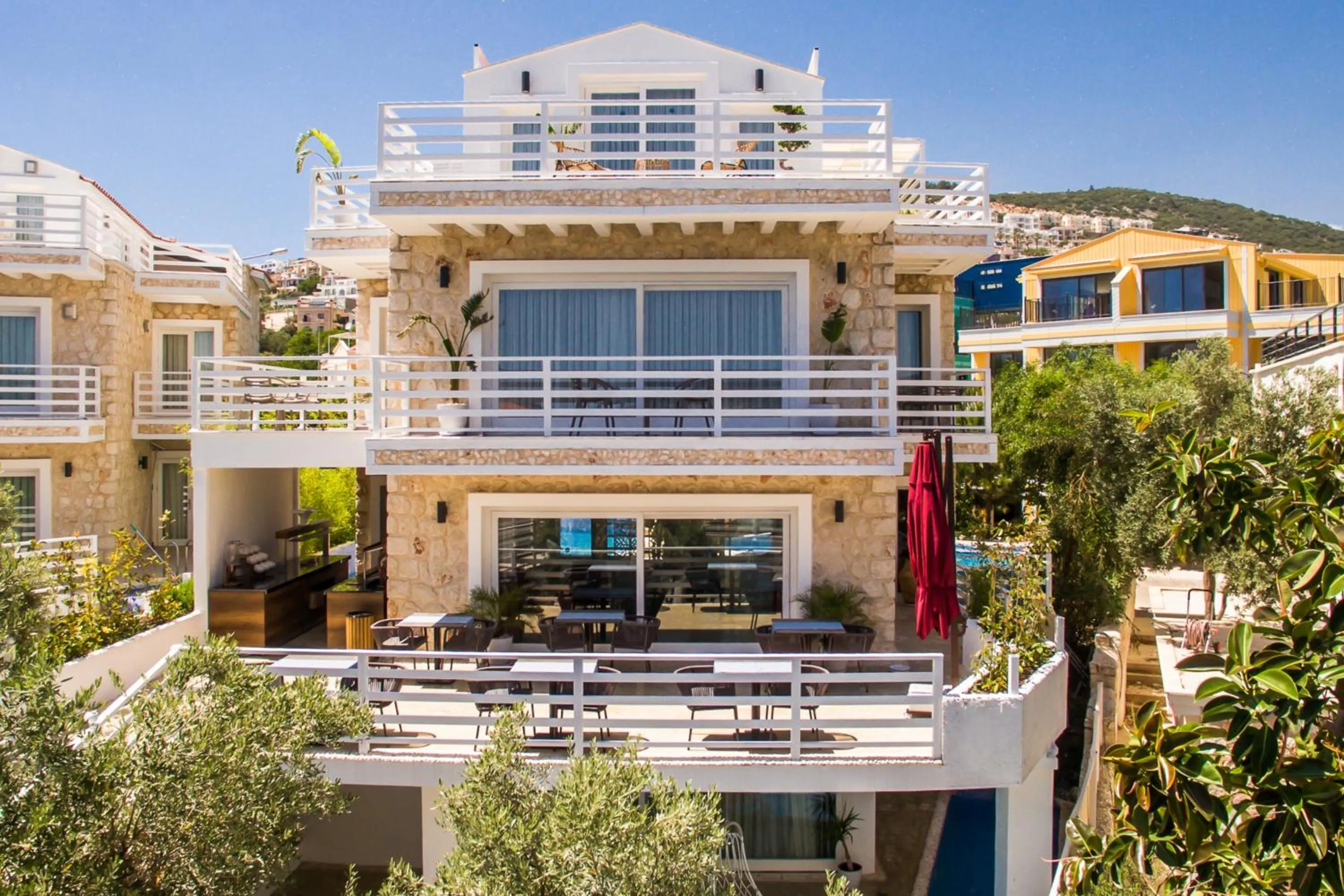 Property building in Kalkan Saray Suites Hotel