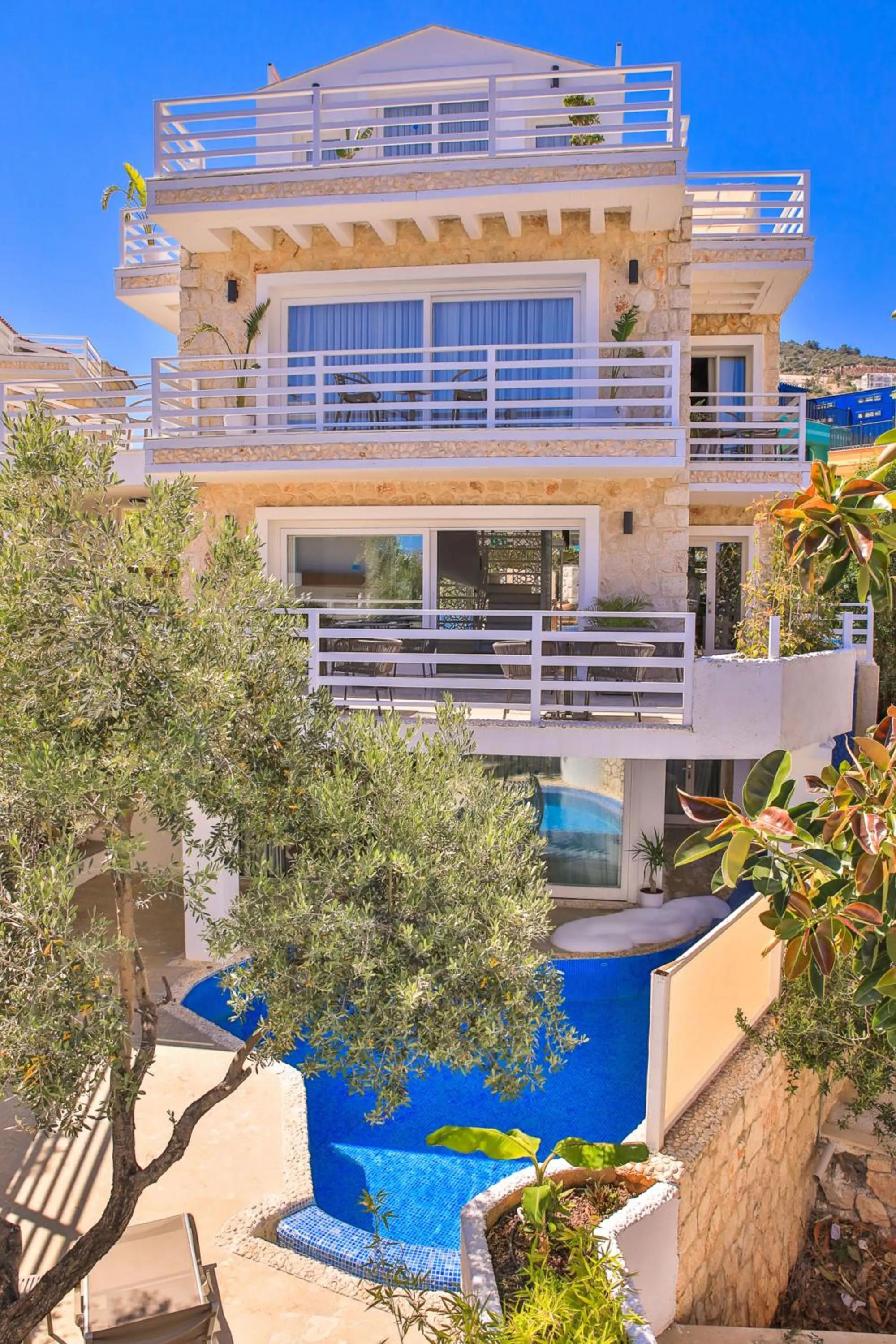 Property building in Kalkan Saray Suites Hotel