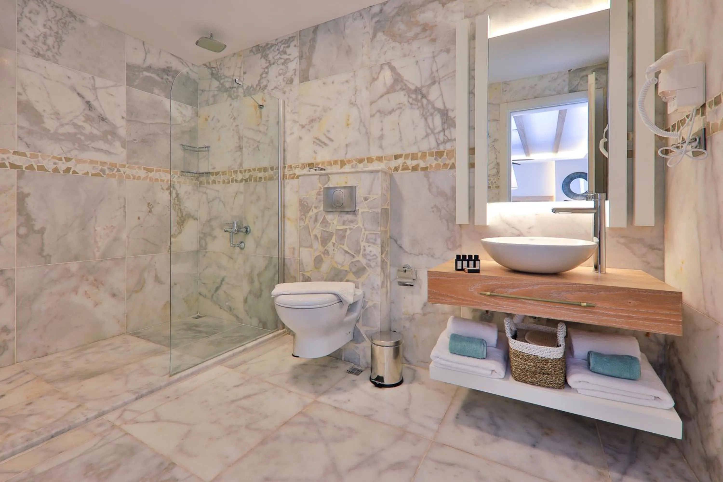 Bathroom in Kalkan Saray Suites Hotel