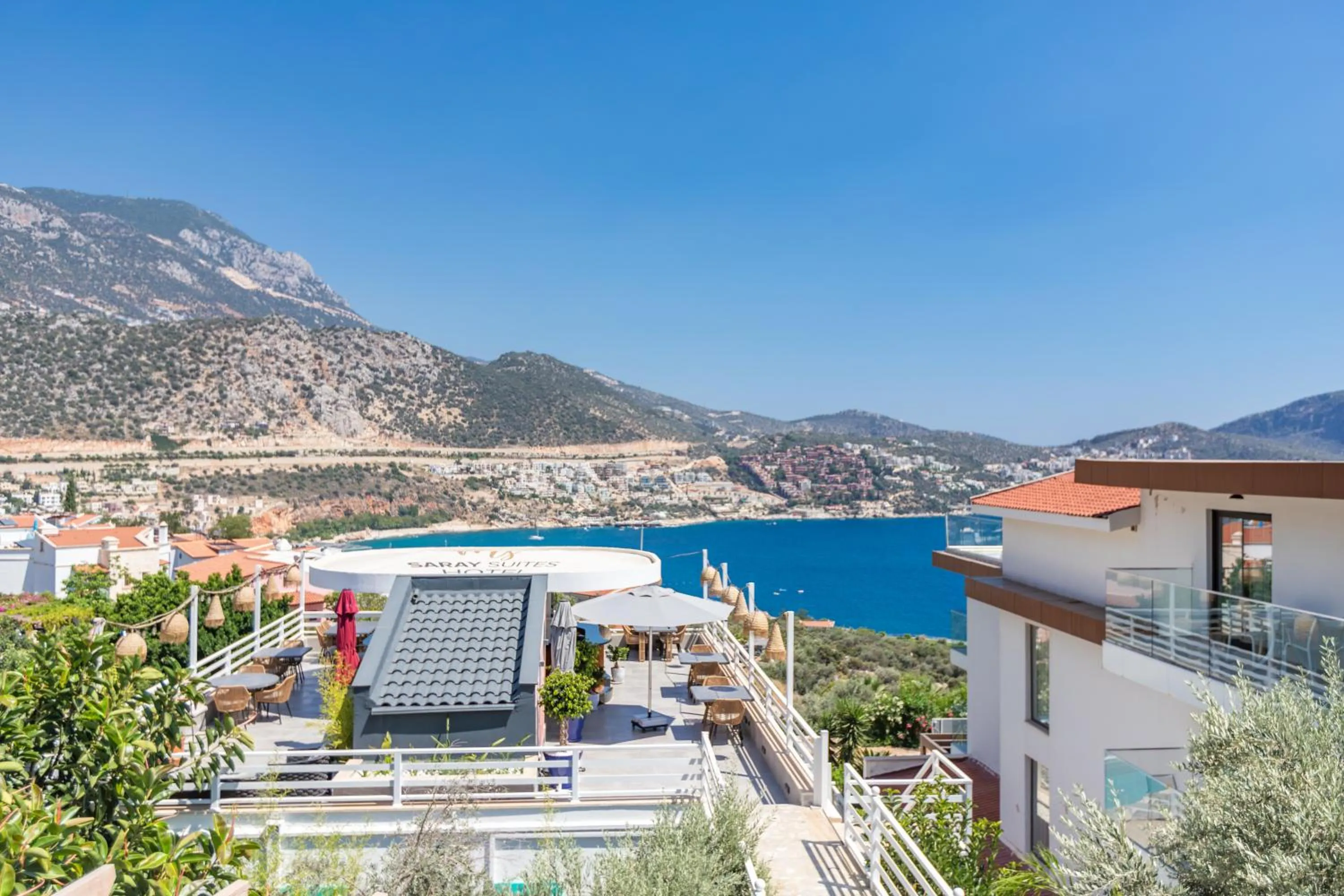 City view in Kalkan Saray Suites Hotel