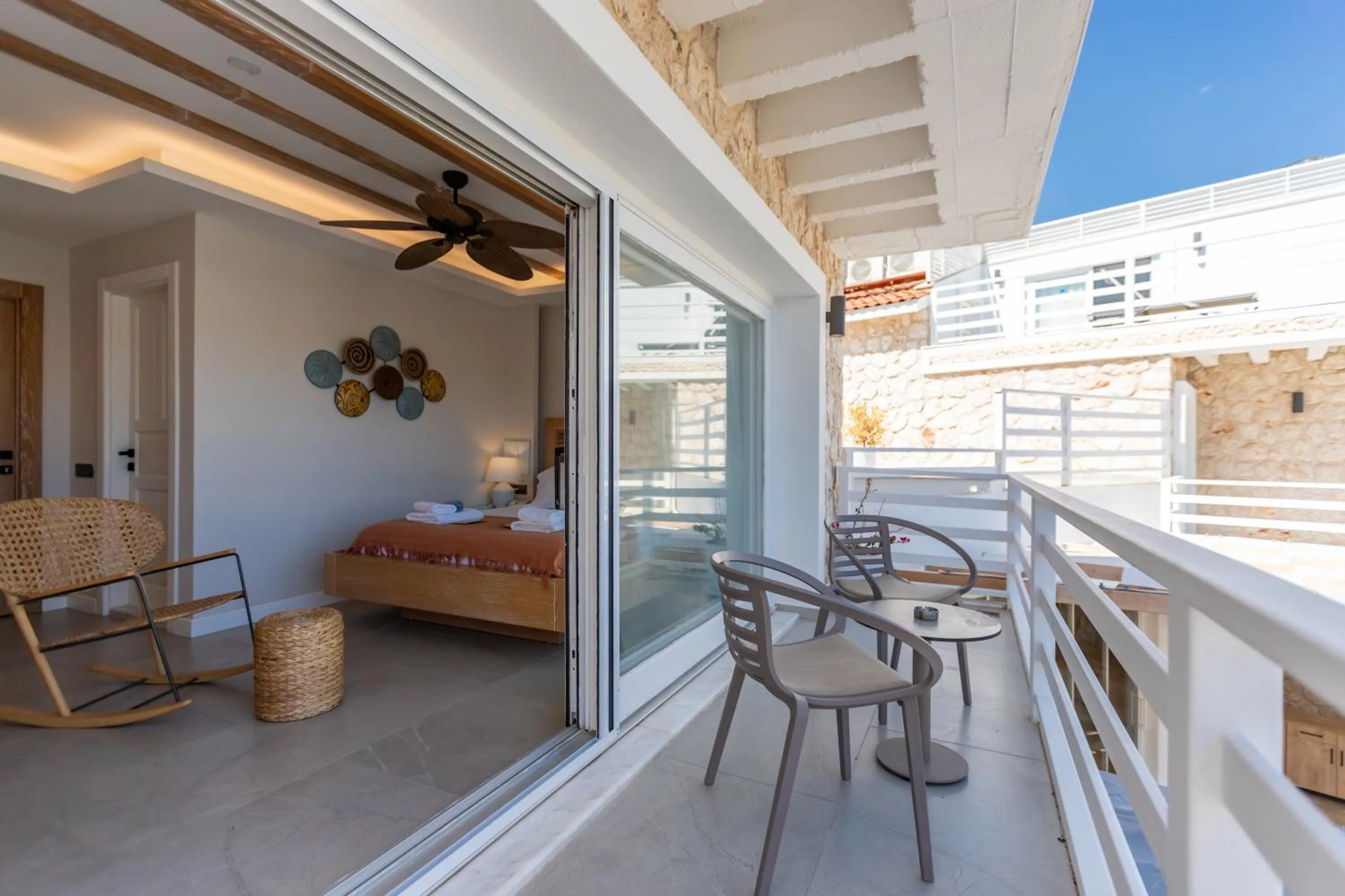 Balcony/Terrace in Kalkan Saray Suites Hotel