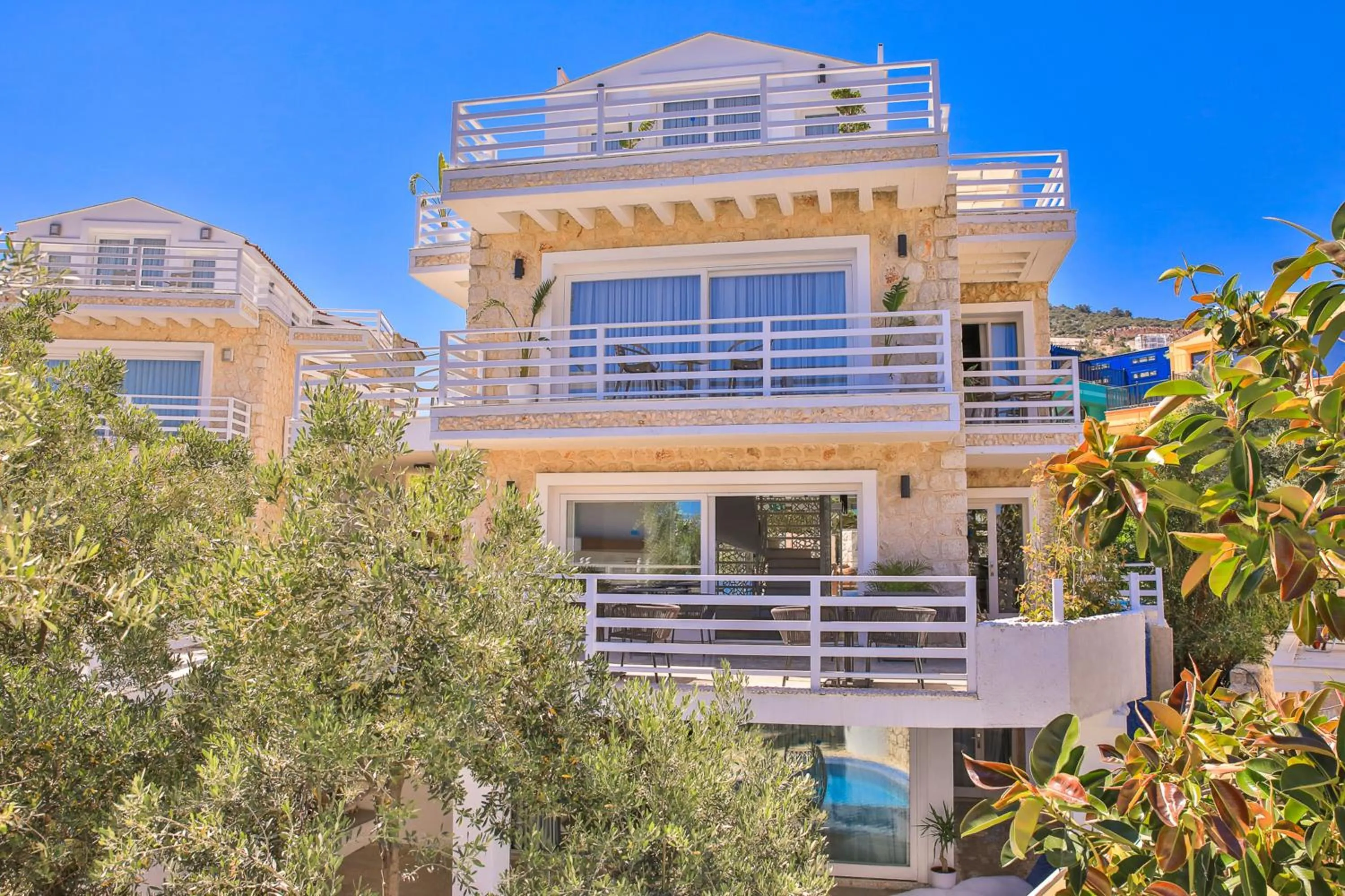 Property building in Kalkan Saray Suites Hotel