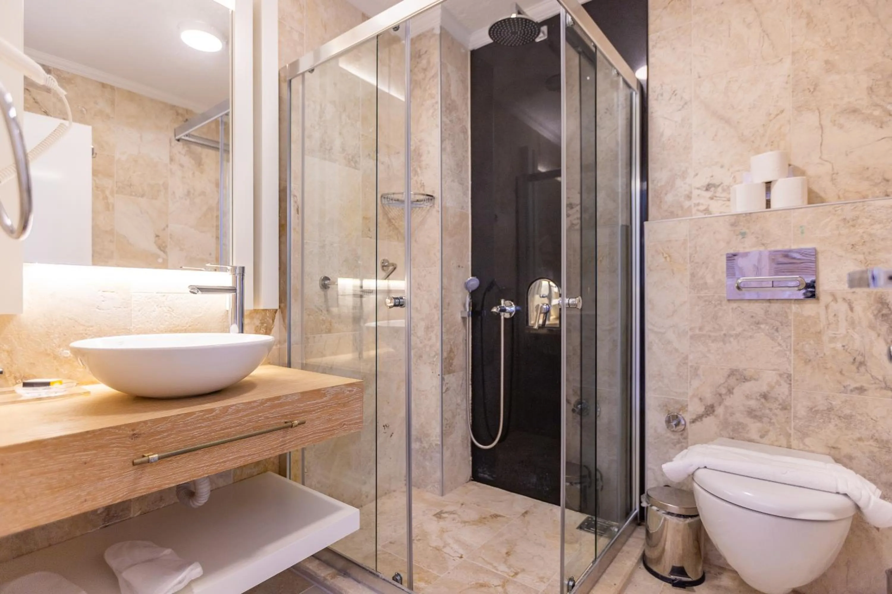 Bathroom in Kalkan Saray Suites Hotel