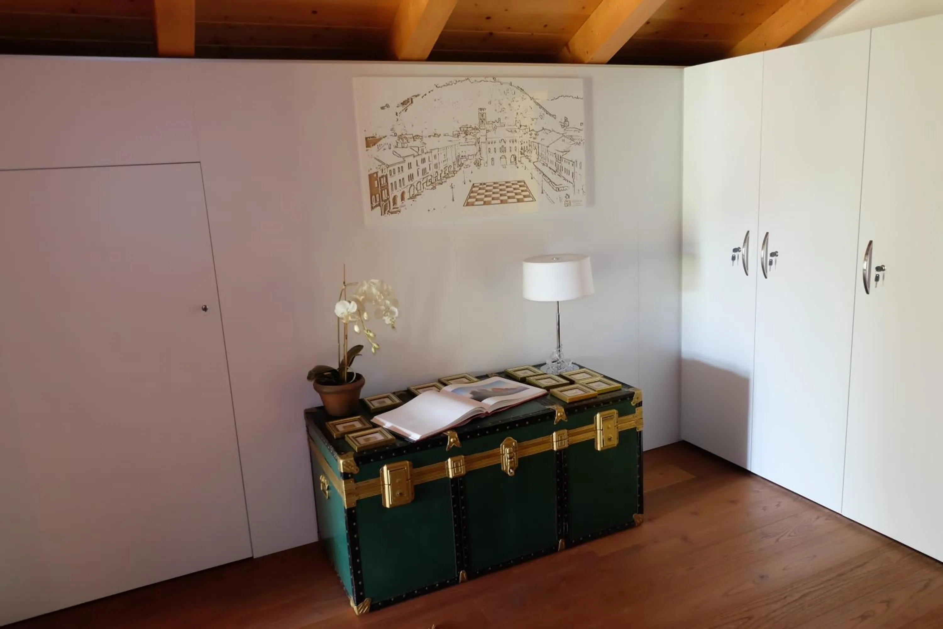 Communal lounge/ TV room, Bed in B&B agli Ulivi