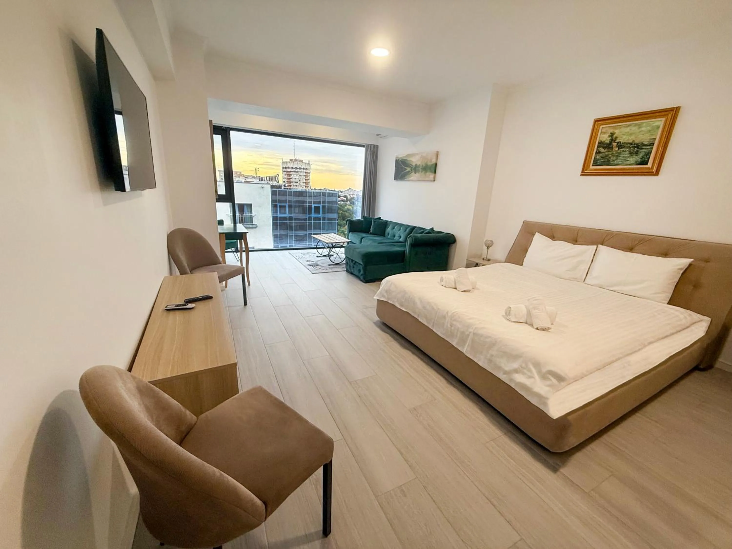 Bed in Maritimo ApartHotel