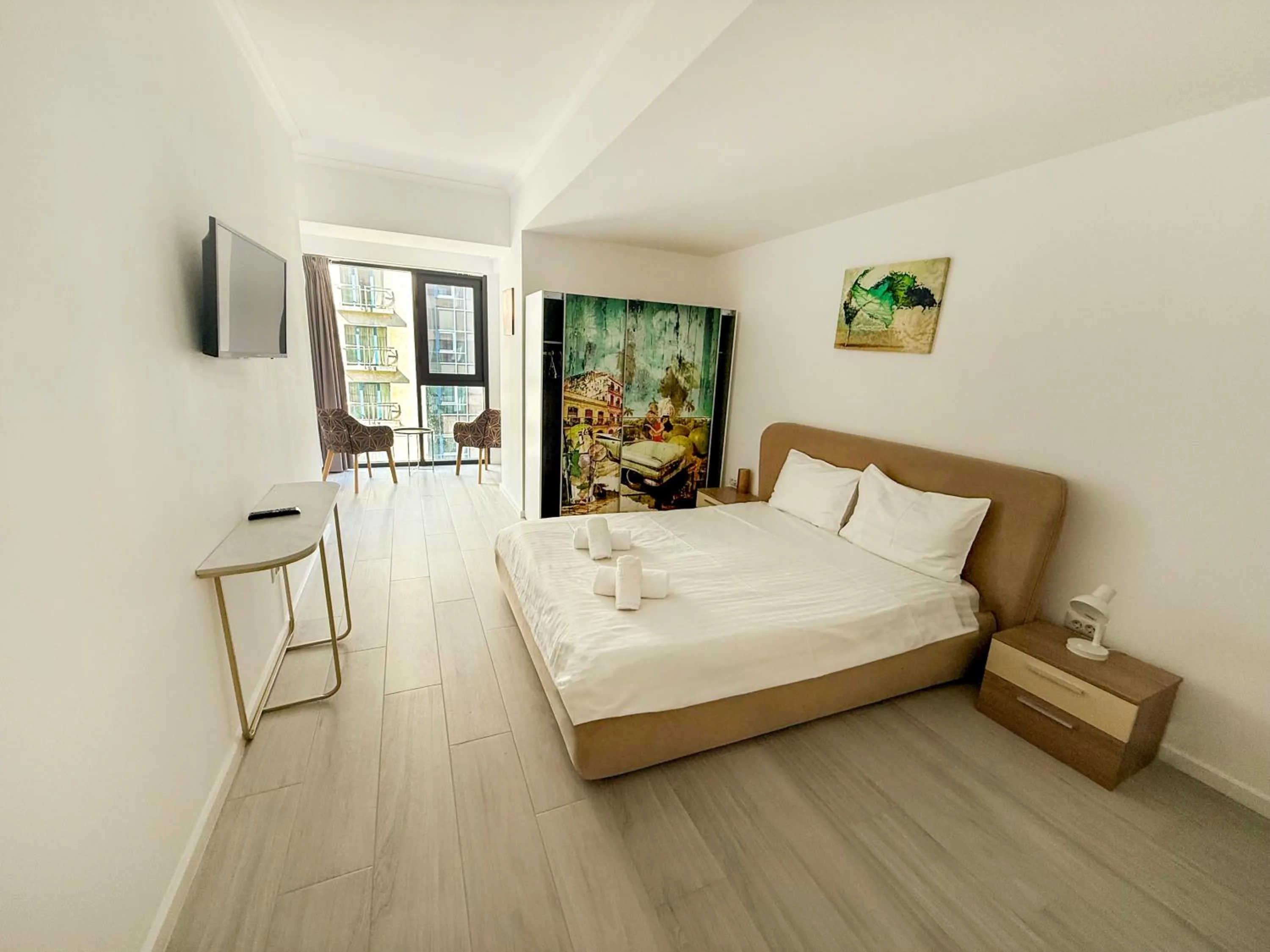 Bedroom, Bed in Maritimo ApartHotel