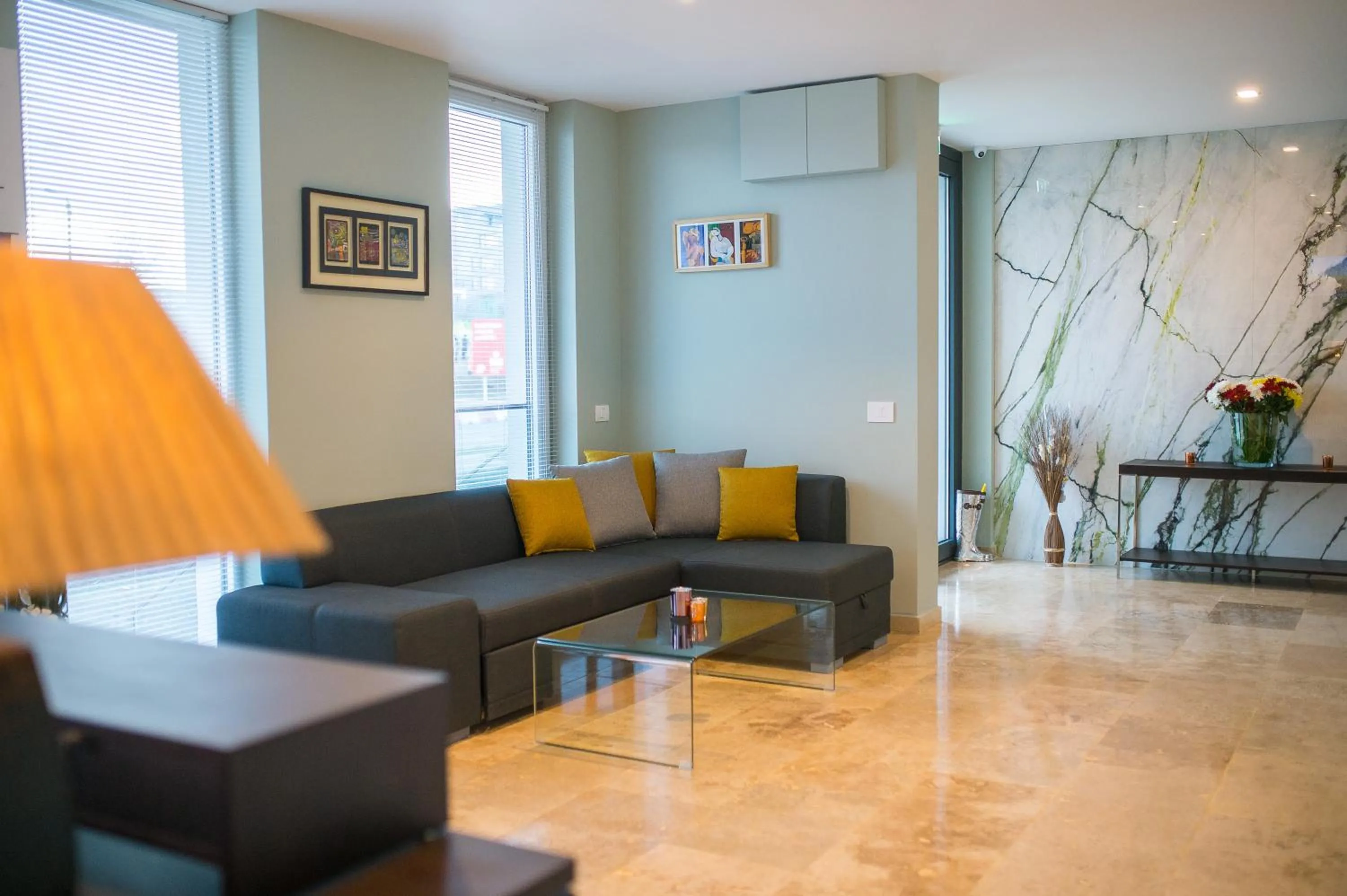 Lobby or reception in Afthonia Apartamente Mamaia Nord