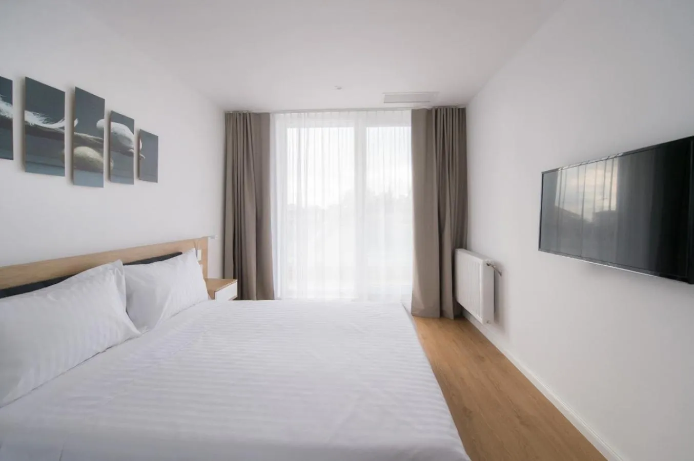 Bed in Afthonia Apartamente Mamaia Nord