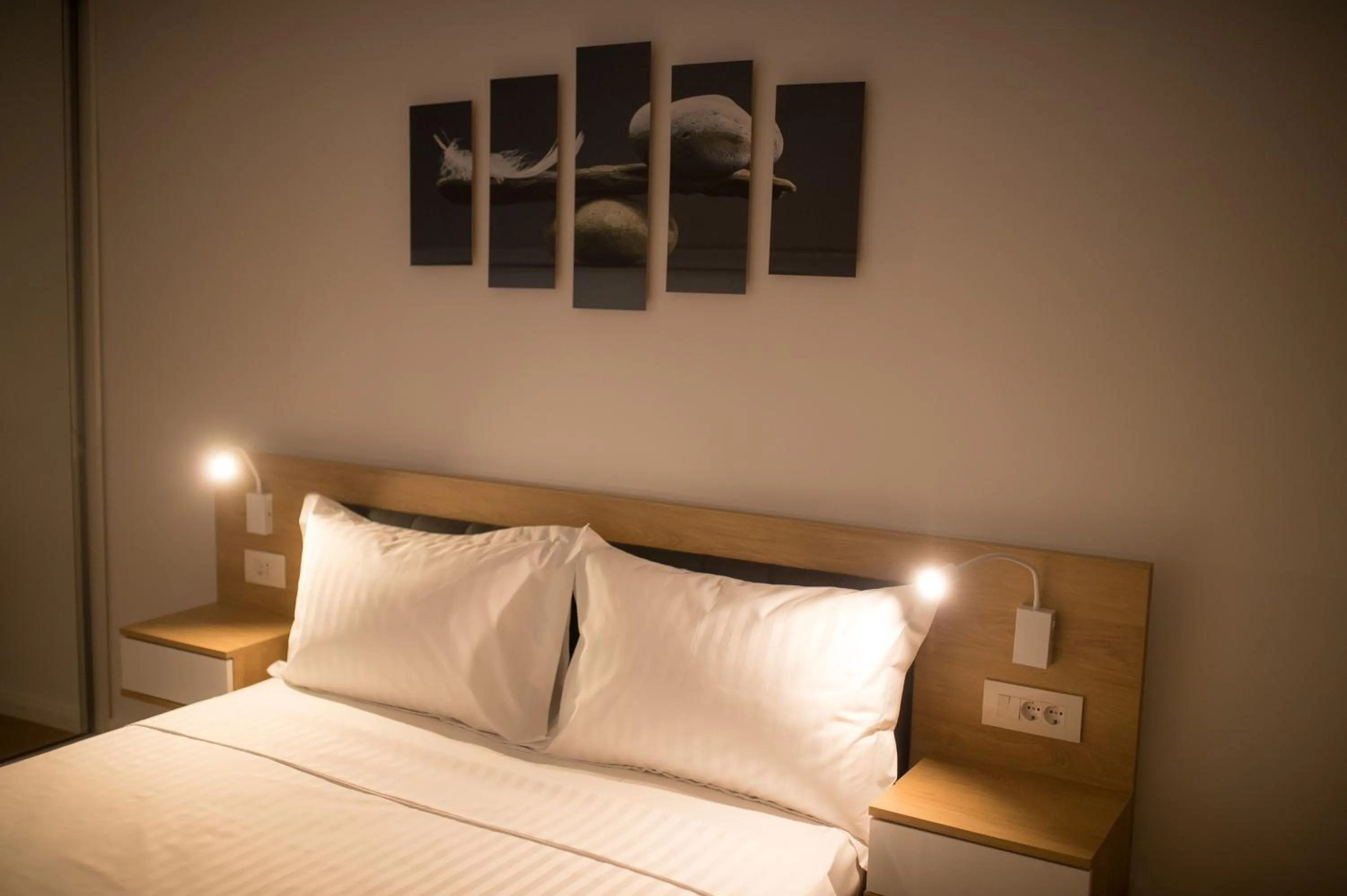 Bed in Afthonia Apartamente Mamaia Nord