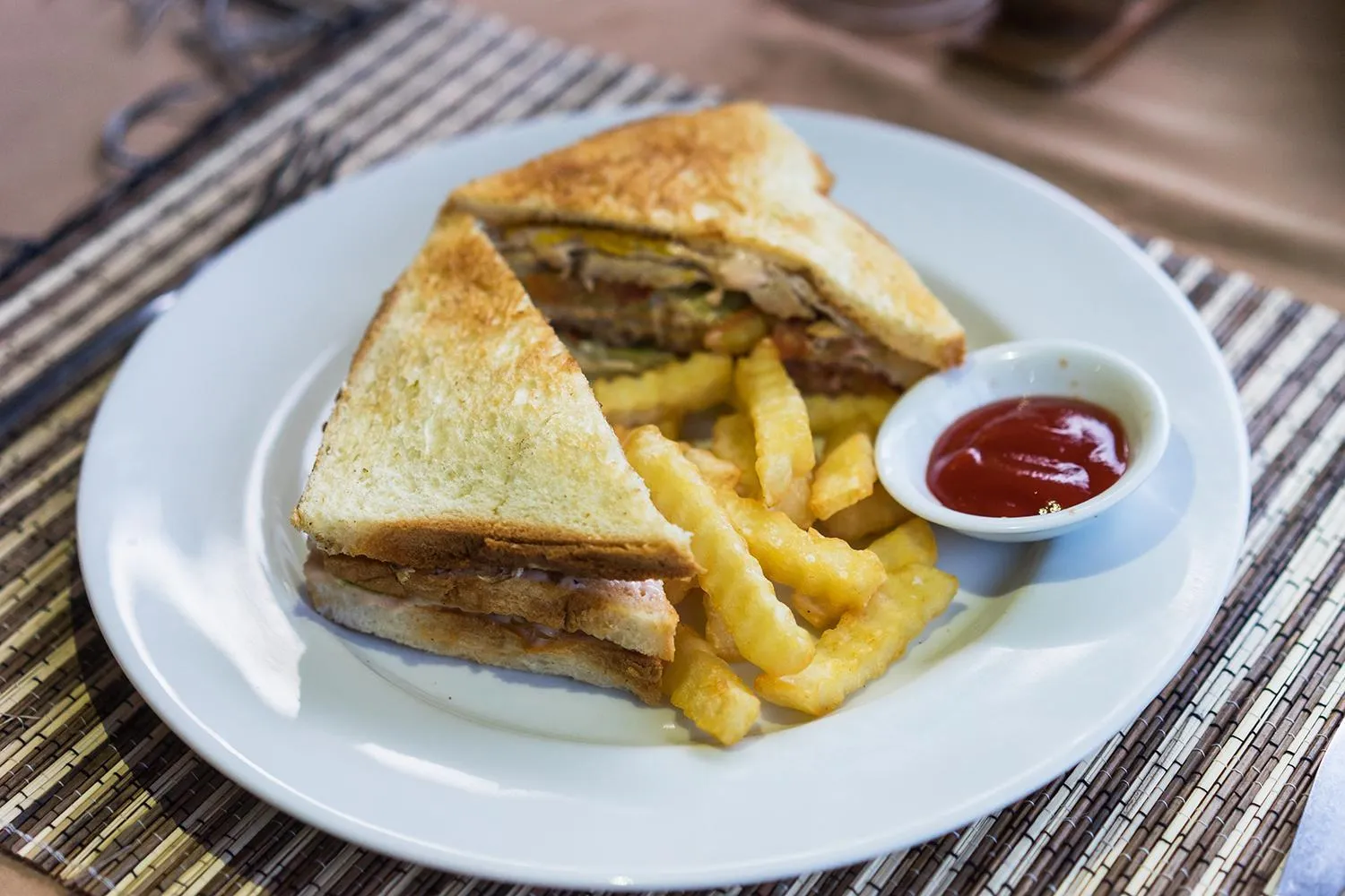 Food in Le Biu garden View