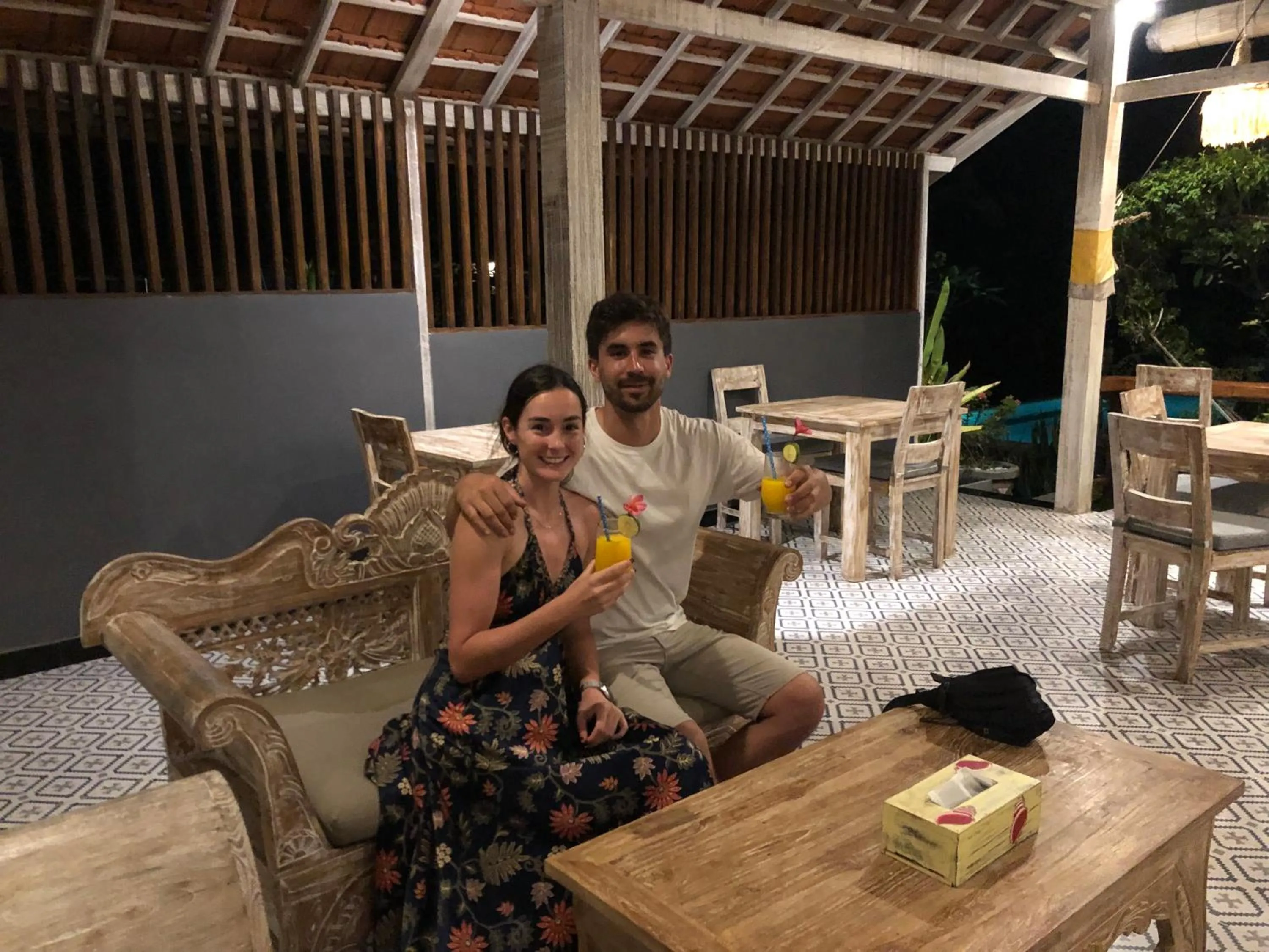 People in Le Biu garden View