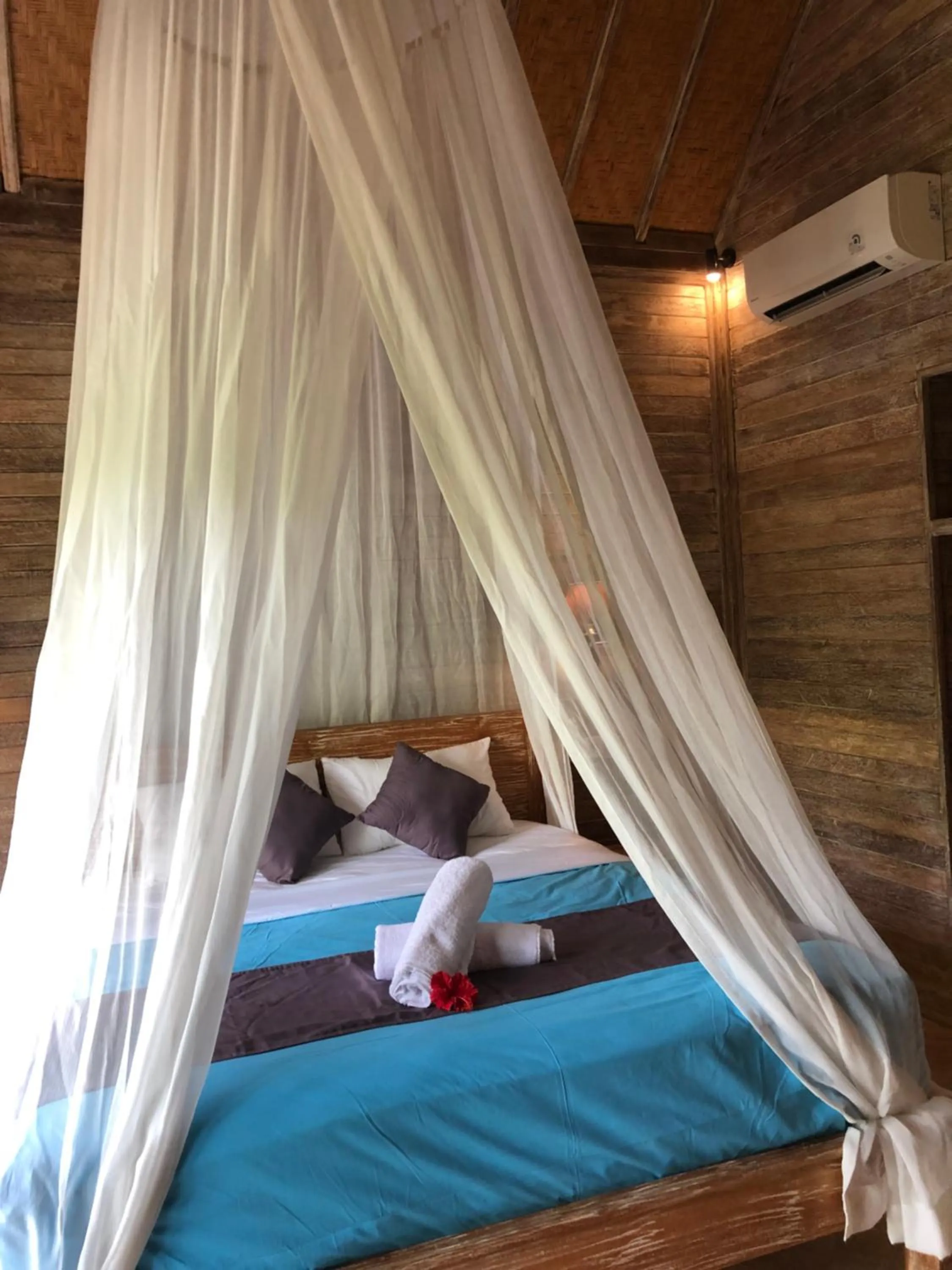 Bedroom, Bed in Le Biu garden View