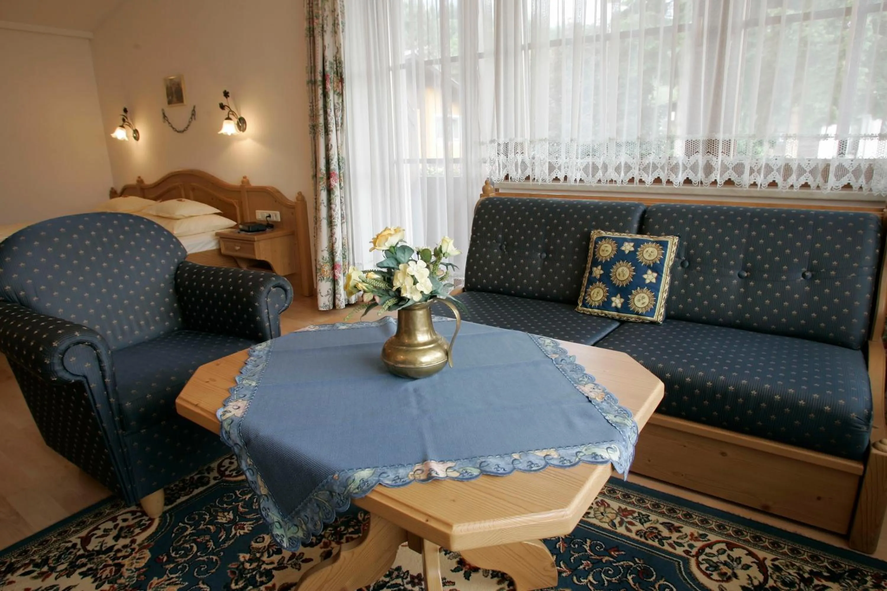 Dining area in Hotel Sonne