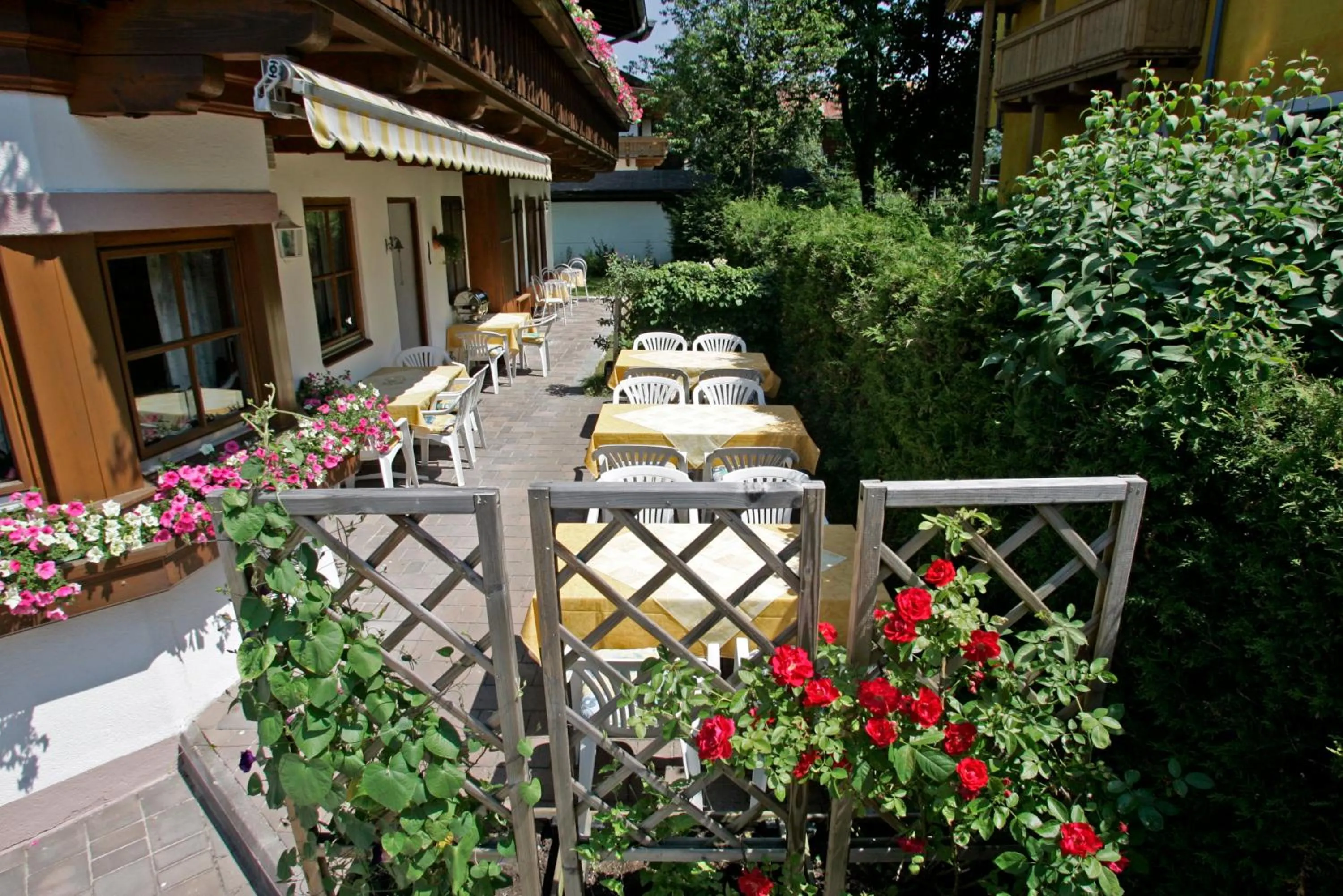 Balcony/Terrace in Hotel Sonne