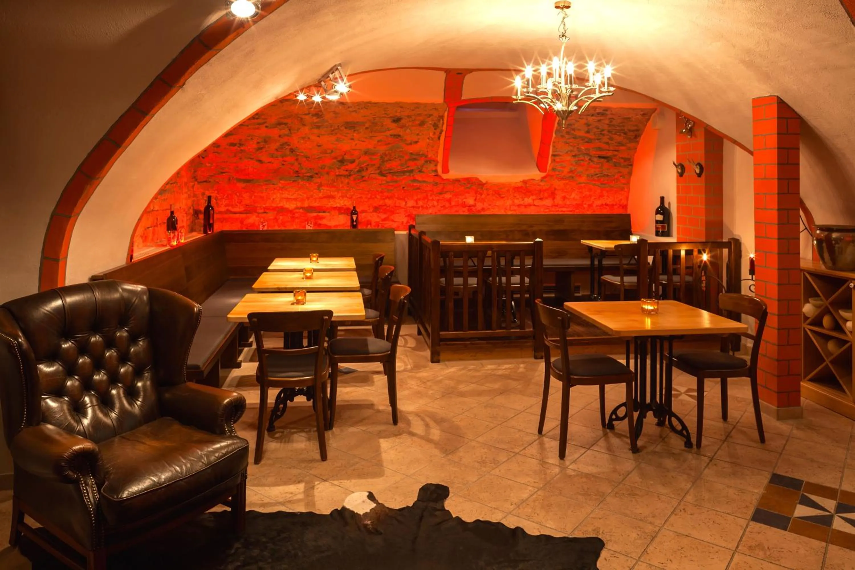 Lounge or bar in Romantik Hotel Villa Sayn