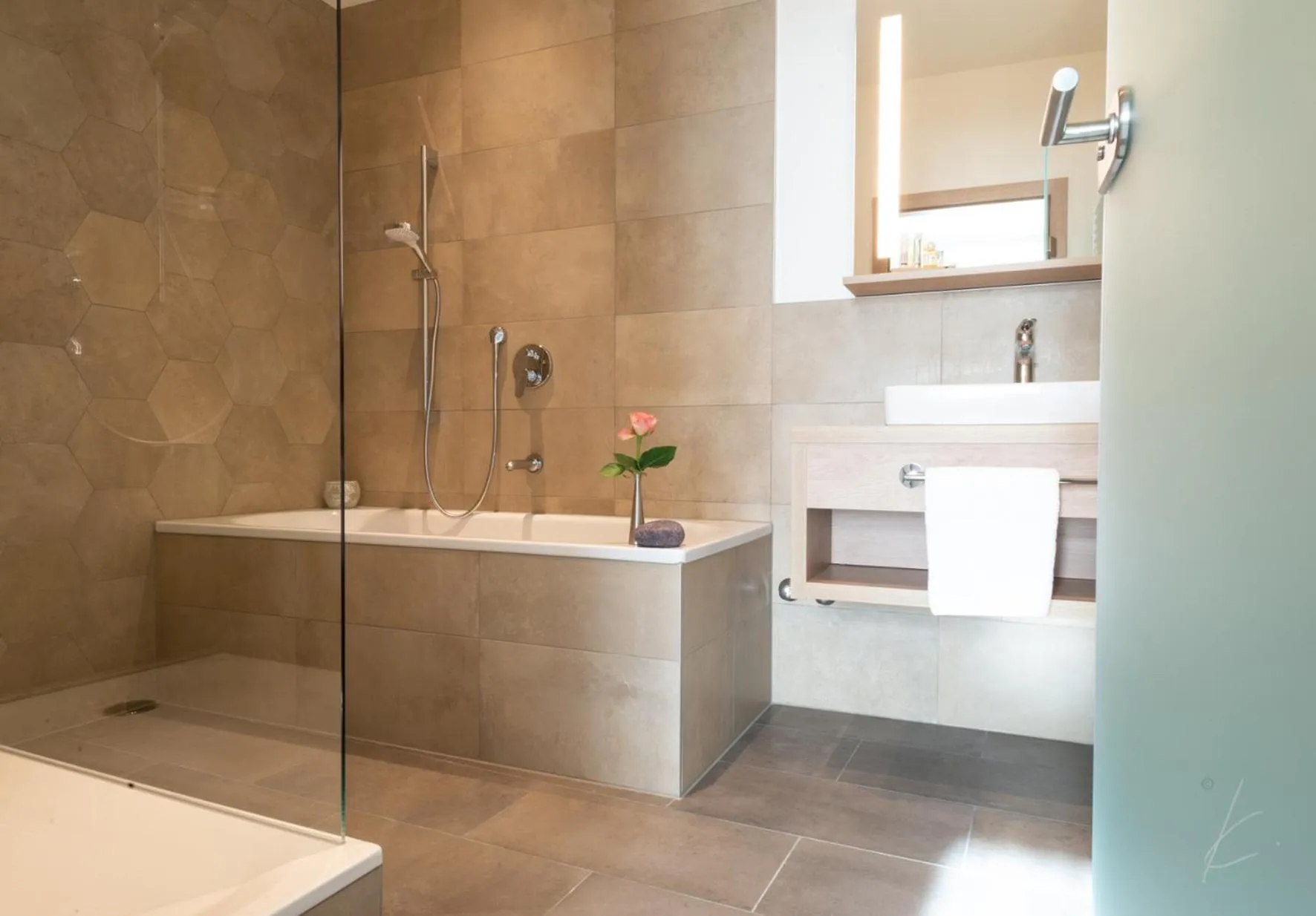 Bathroom in Romantik Hotel Villa Sayn