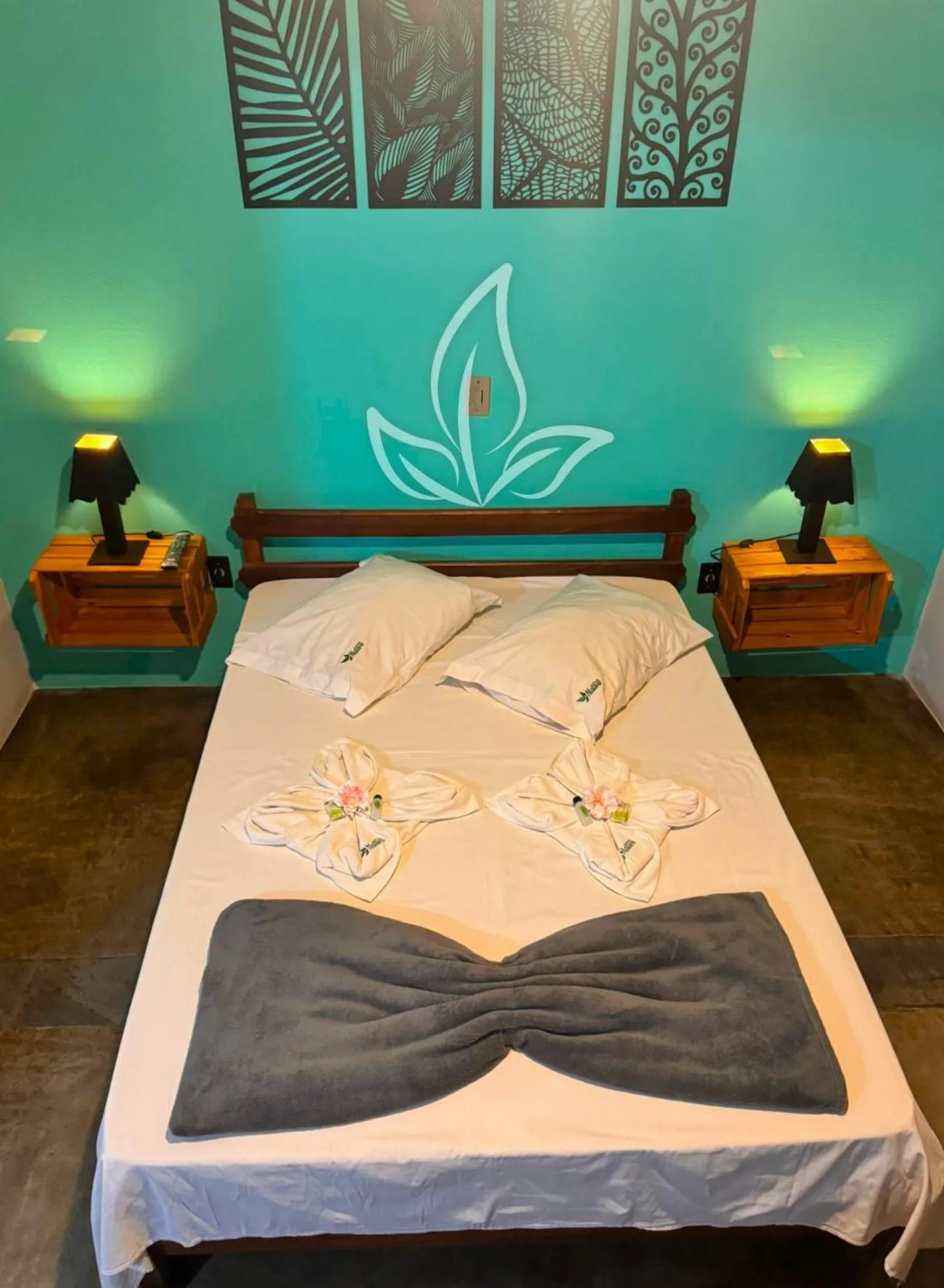 Bed in POUSADA NATIVA