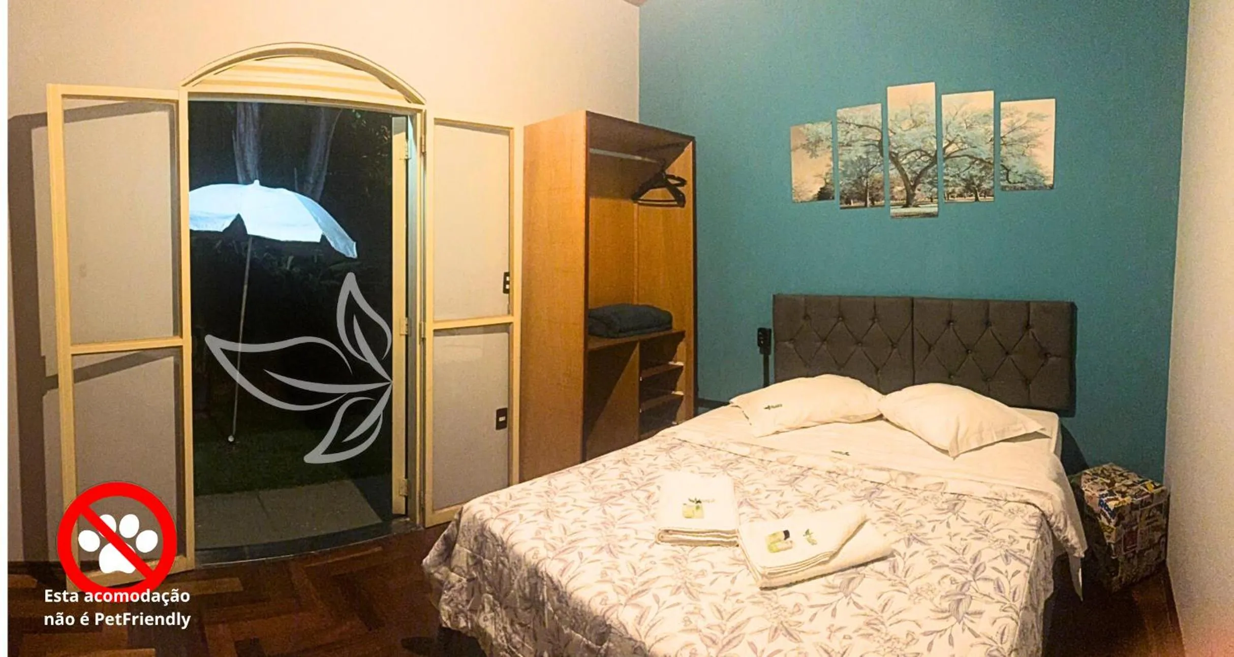 Bed in POUSADA NATIVA