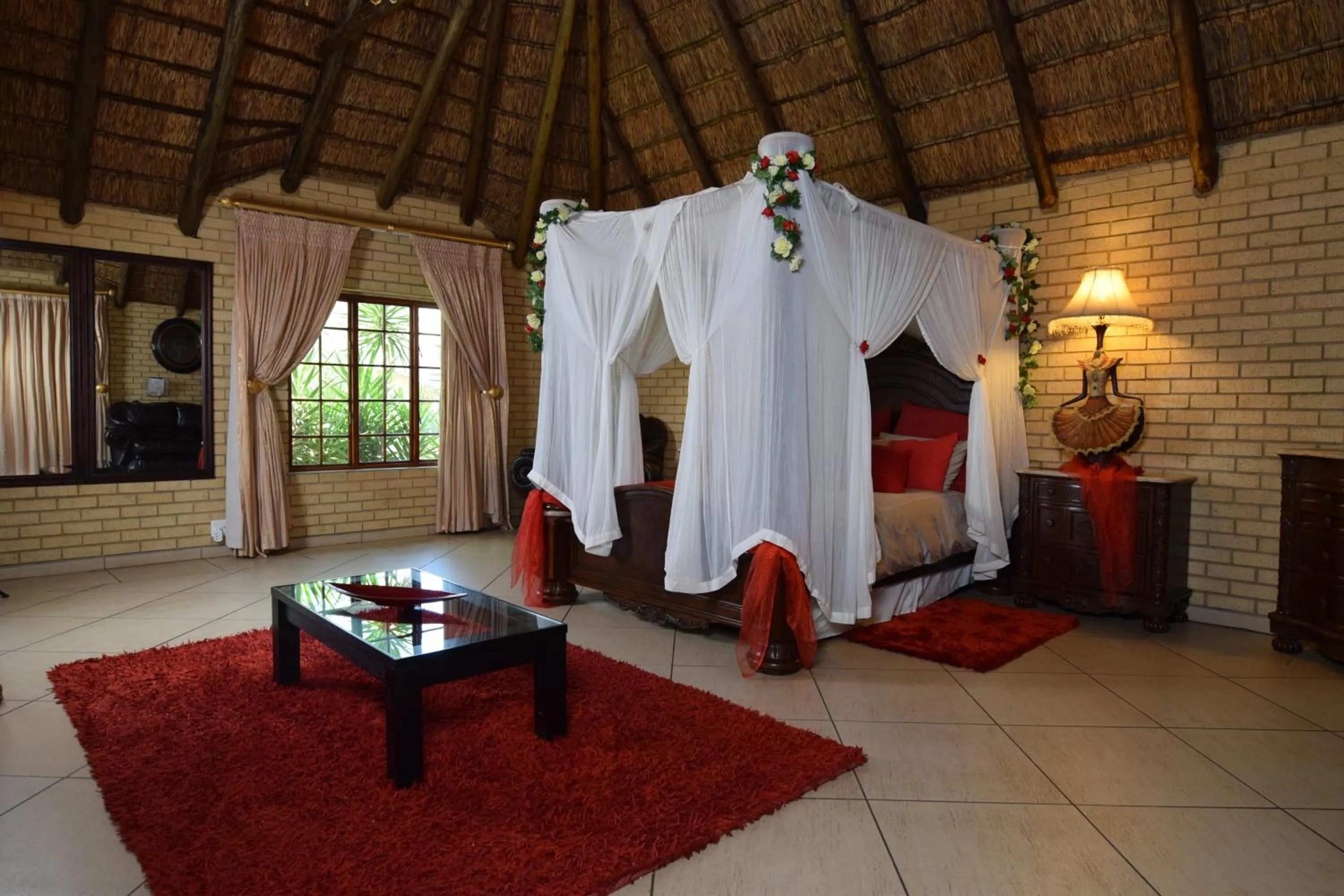 Bed in Thabong Bed and Breakfast