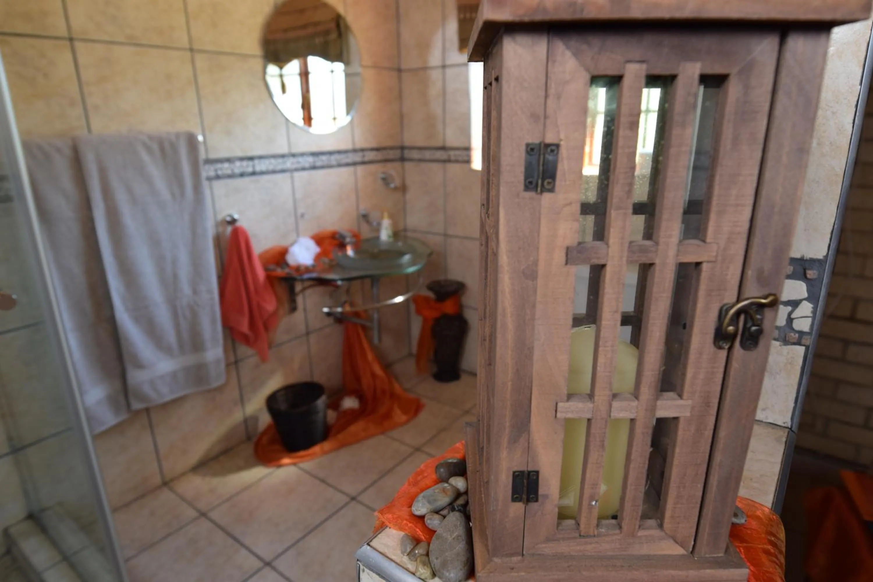 Bathroom in Thabong Bed and Breakfast