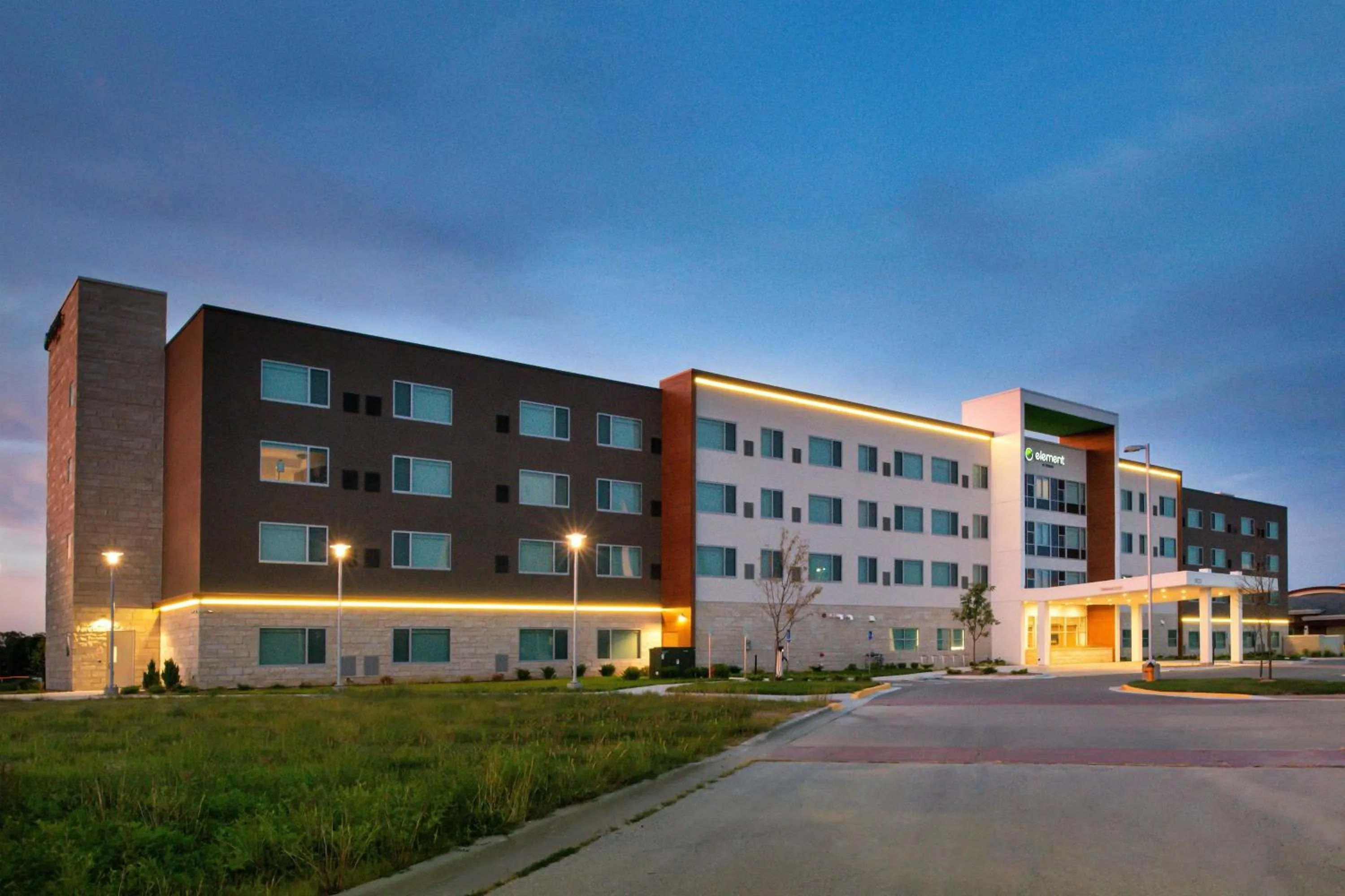 Property building in Element Kansas City Overland Park