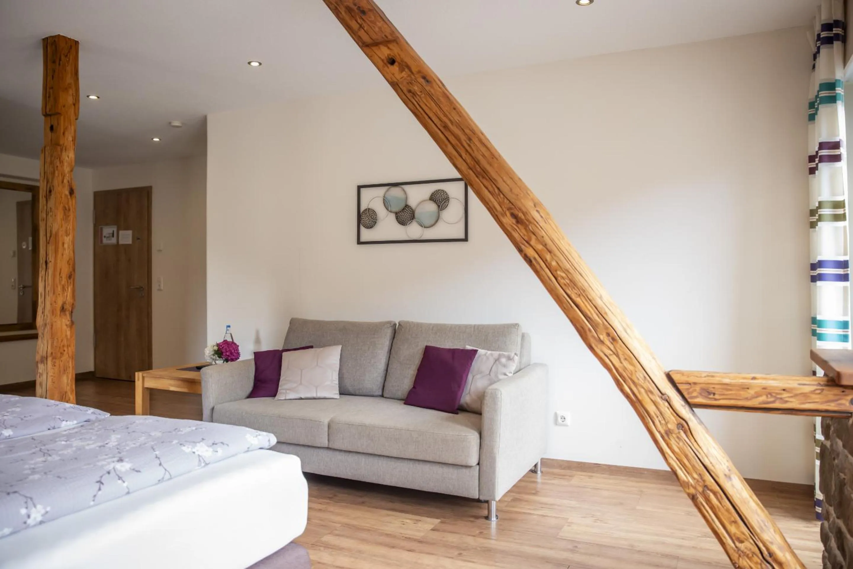 Bedroom, Bed in Landgasthof Winzerscheune