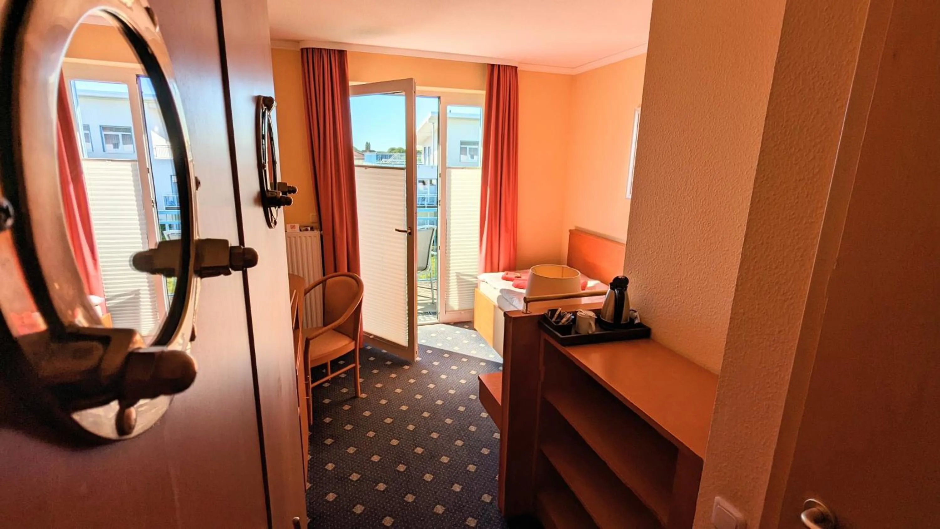 Balcony/Terrace in Hotel & Restaurant Hanse Kogge