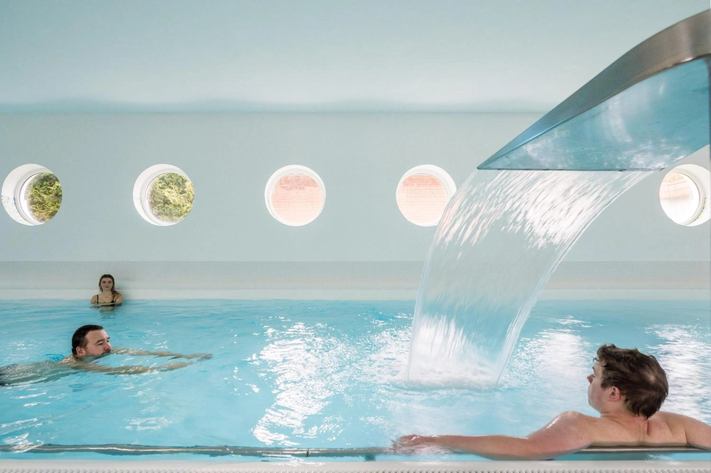 Swimming pool in Hotel & Restaurant Hanse Kogge