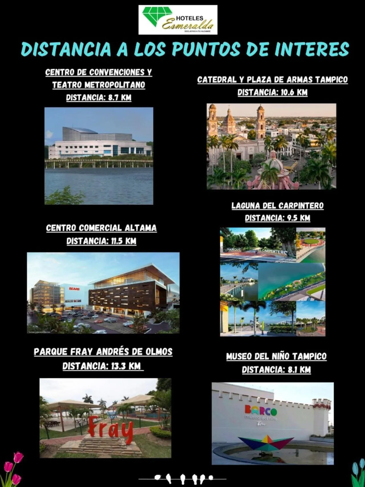 Nearby landmark in HOTEL ESMERALDA