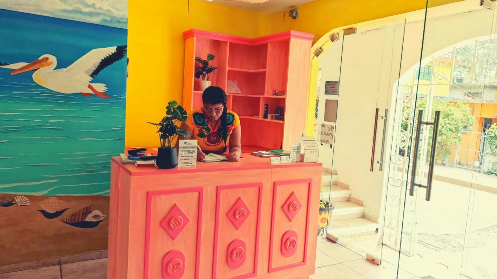 Lobby or reception in HOTEL ESMERALDA