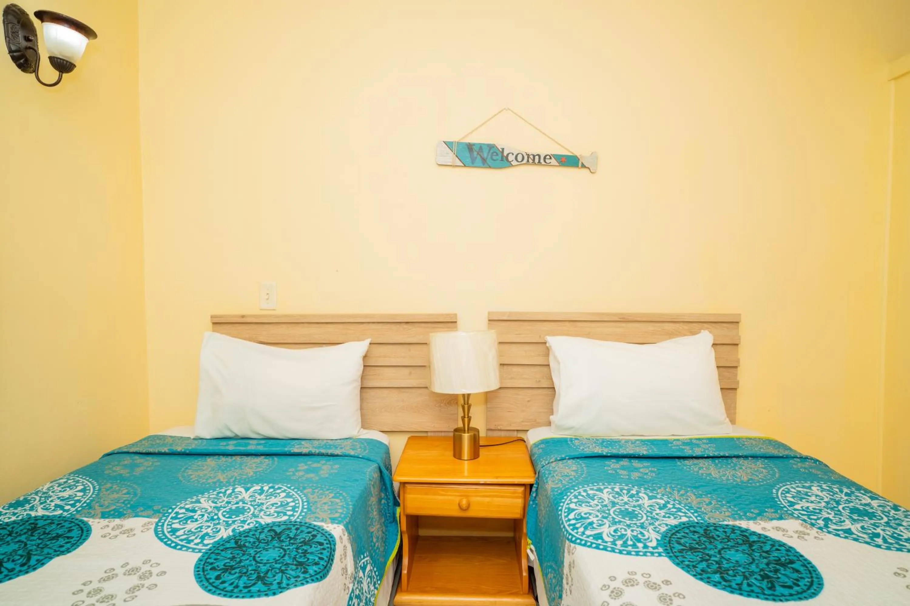 Bed in Connie's Comfort Suites