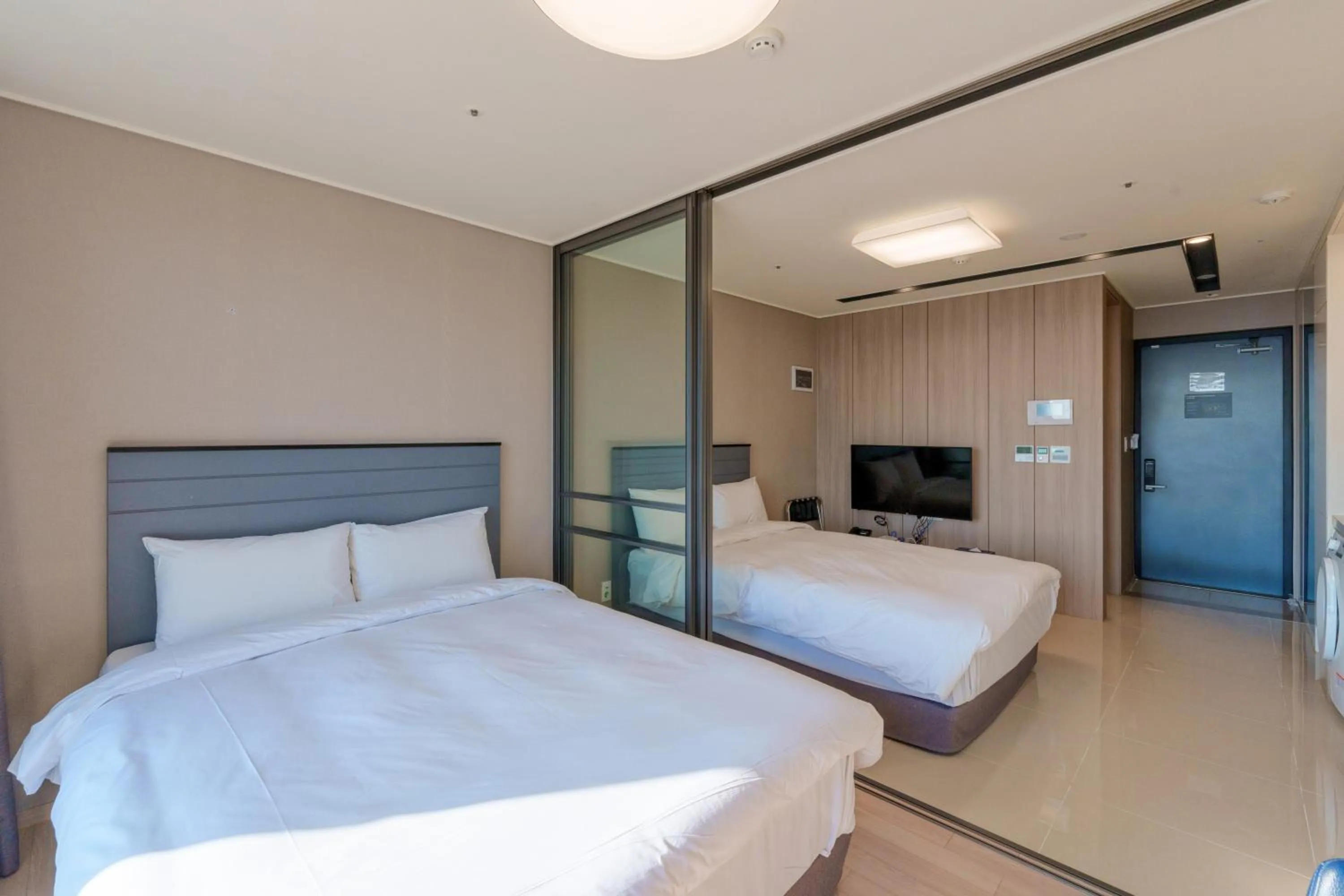 Bed in Hotel The Blue Terra