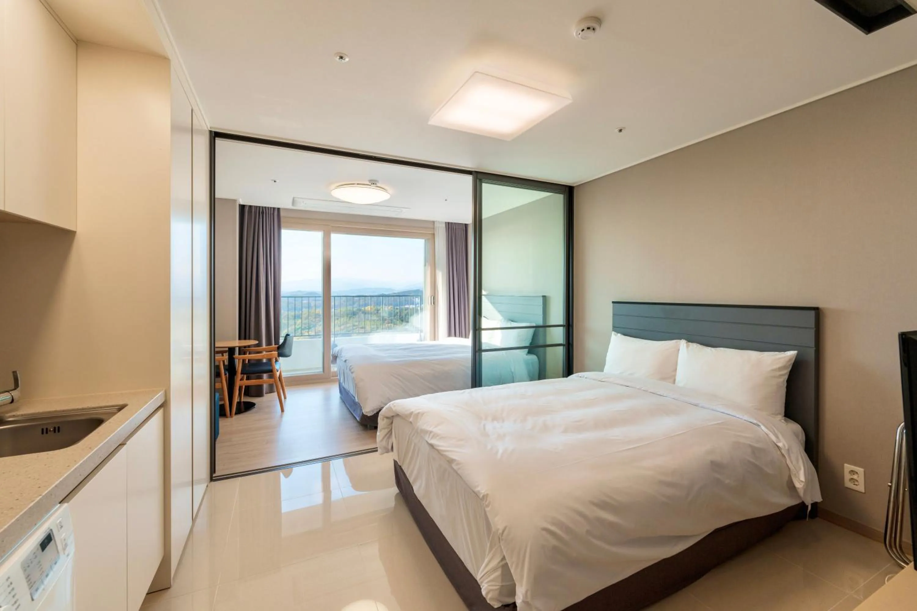 Bed in Hotel The Blue Terra