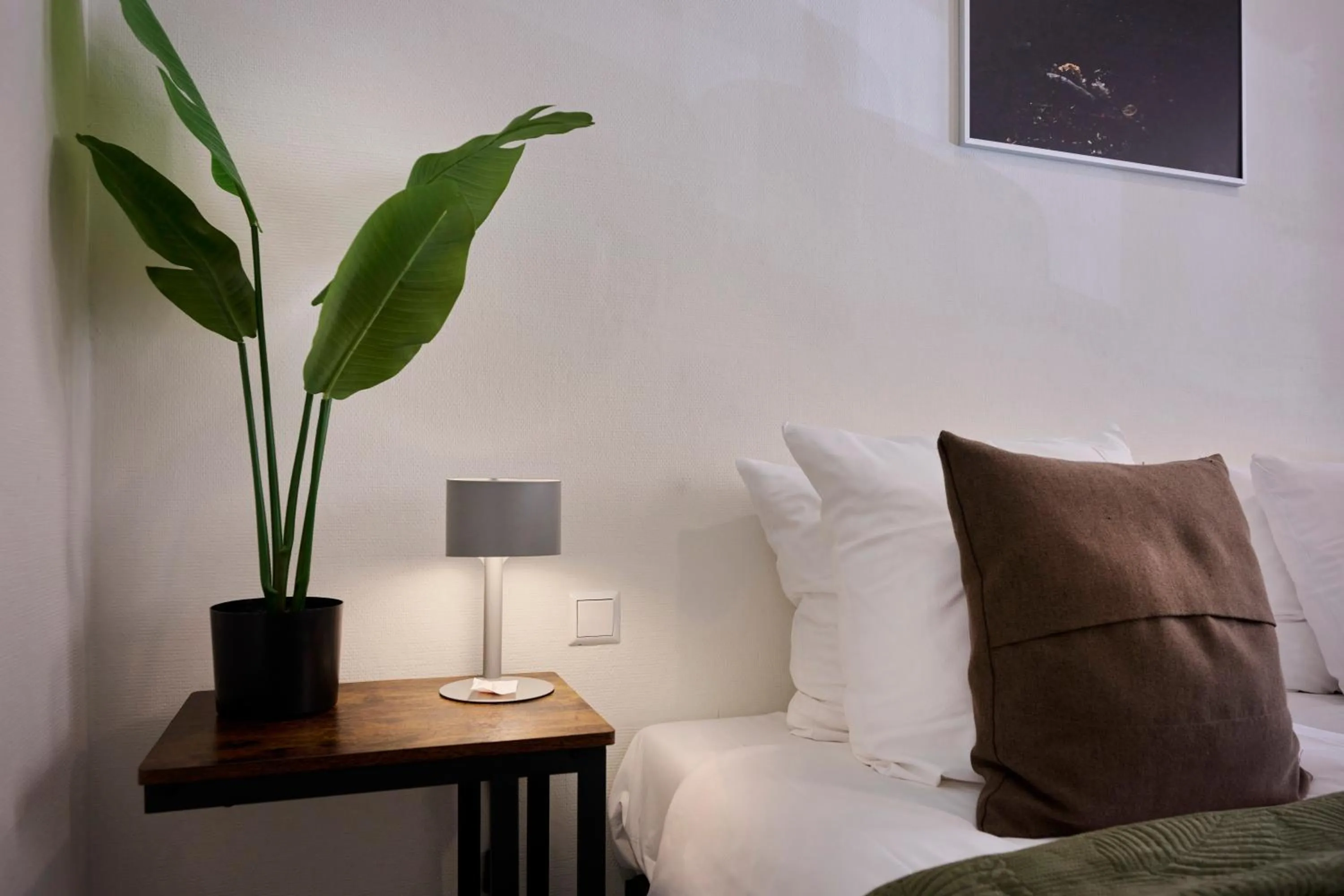 Bed in Hotel Anna Casparii