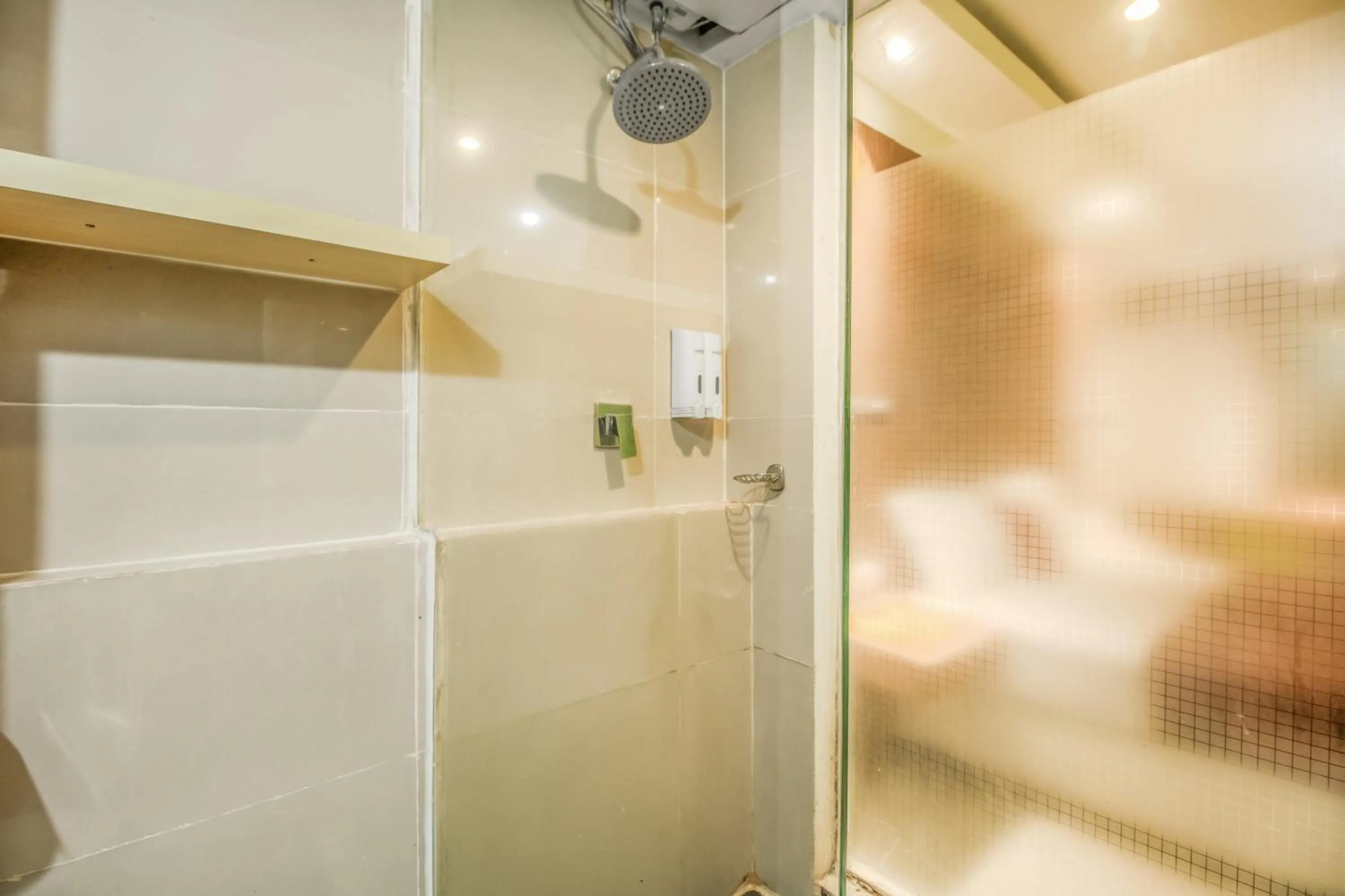 Shower in Skyland Bogor Valley Apartments