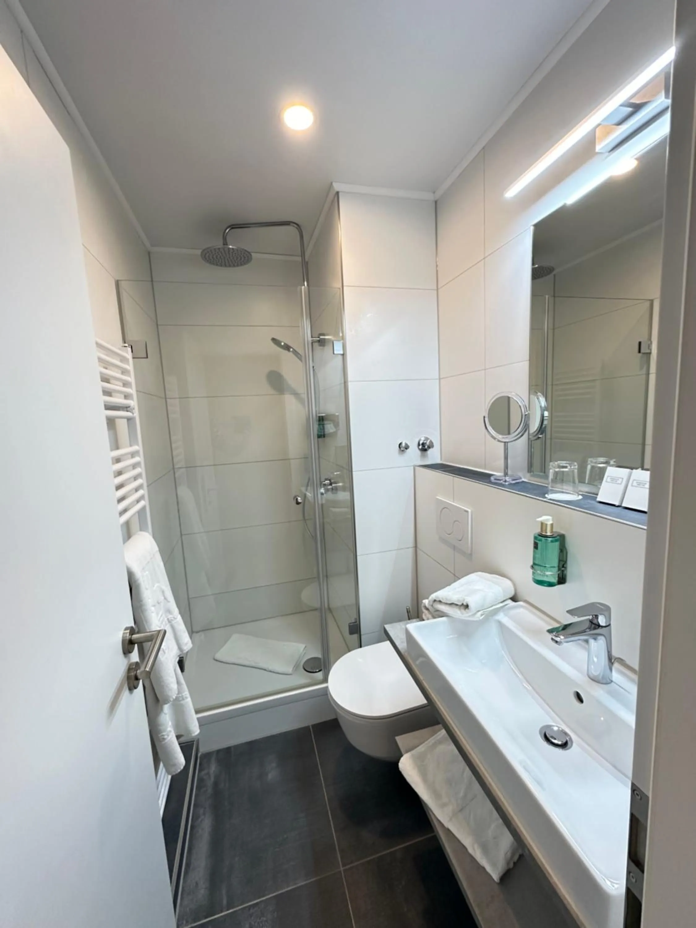 Shower in Hotel Rappensberger